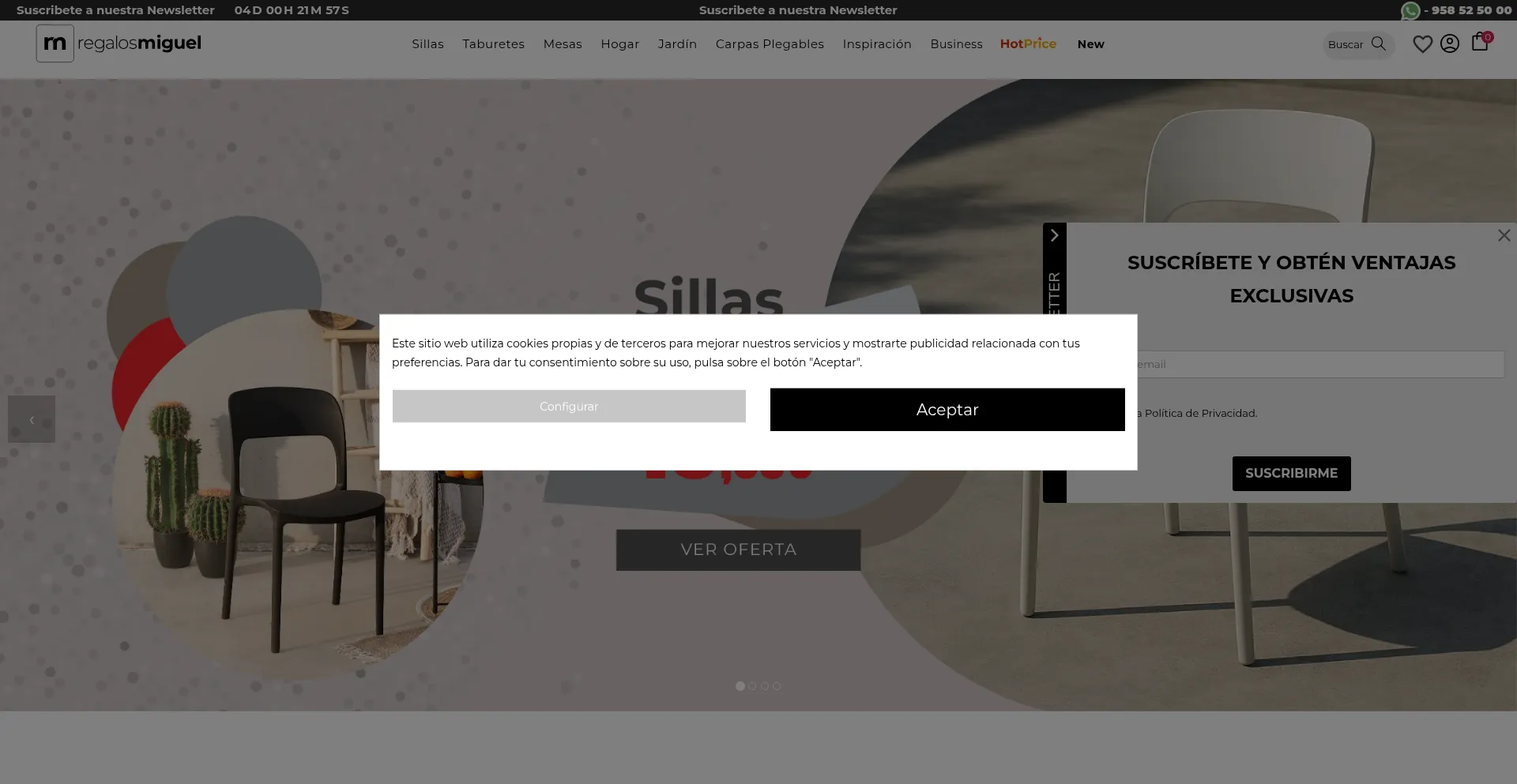 Regalosmiguel.com Screenshot