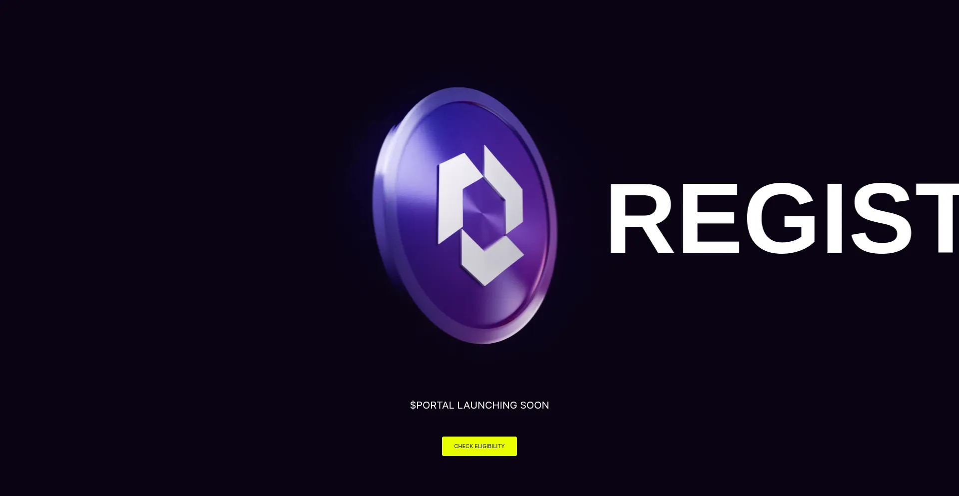 Website screenshot of Register-portal.pages.dev