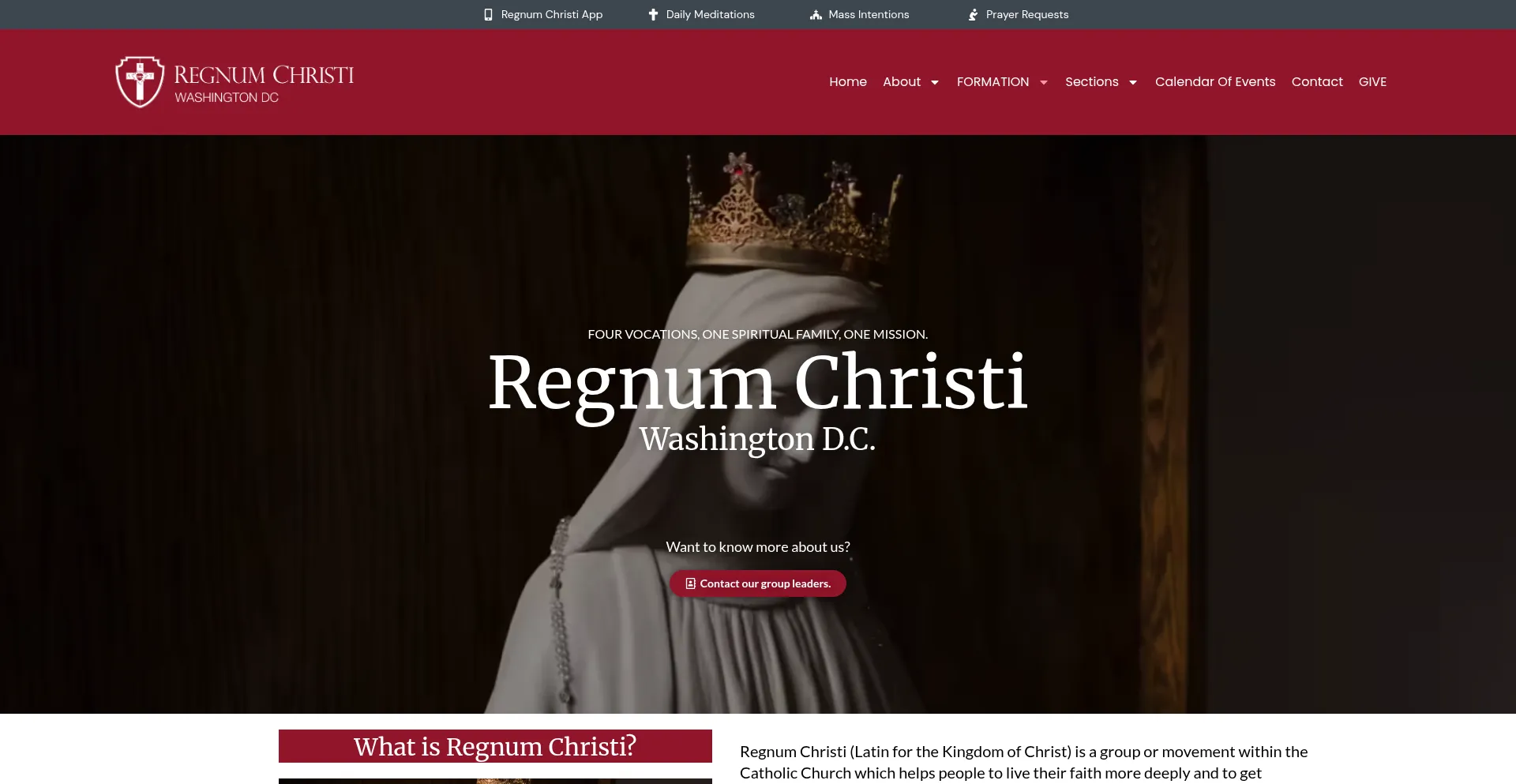Regnumchristidc.org