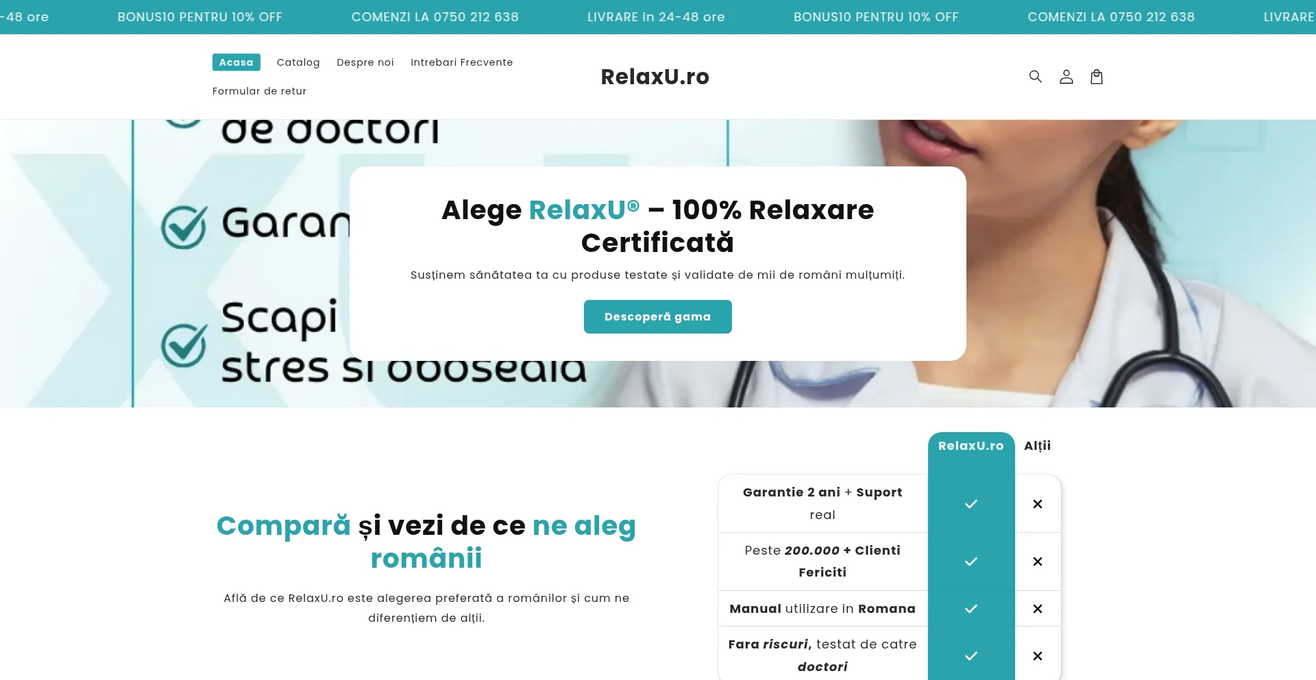 ¿És Seguro y Confiable Relaxu.ro?