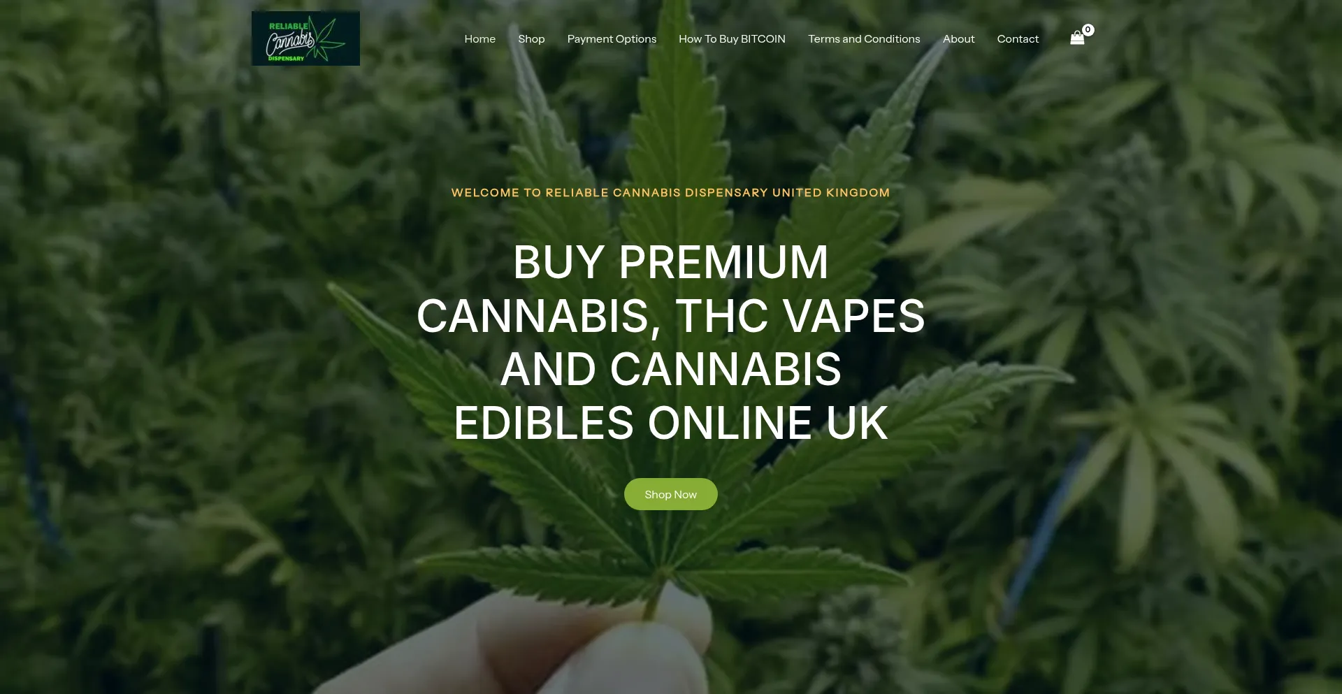 ¿És Seguro y Confiable Reliablecannabisdispensary.uk?