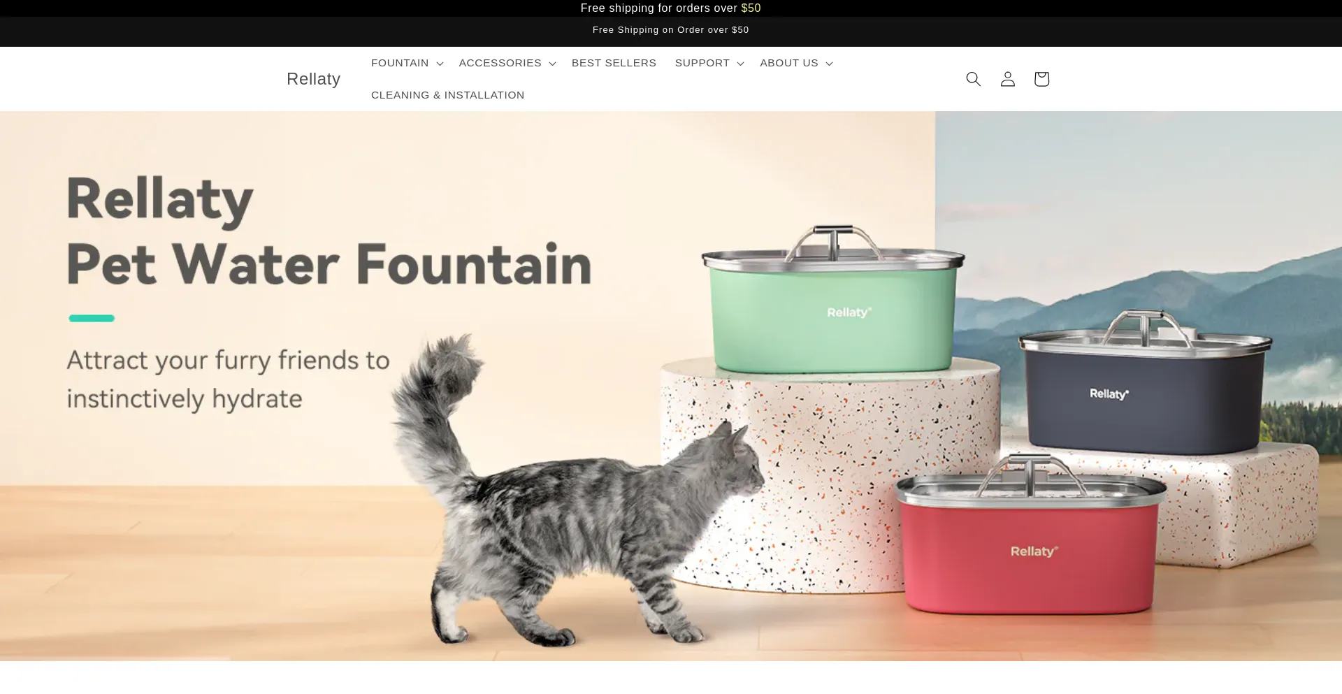 Website screenshot of Rellaty.com