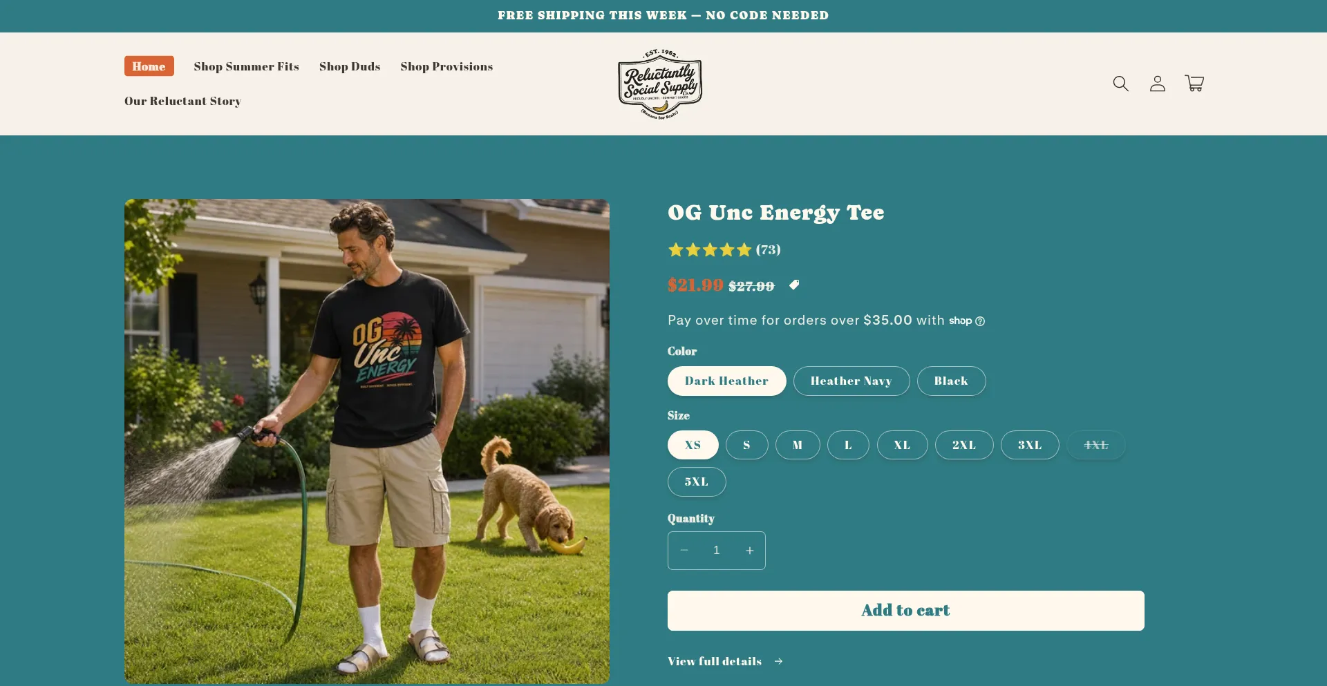 Reluctantlysocialsupply.com