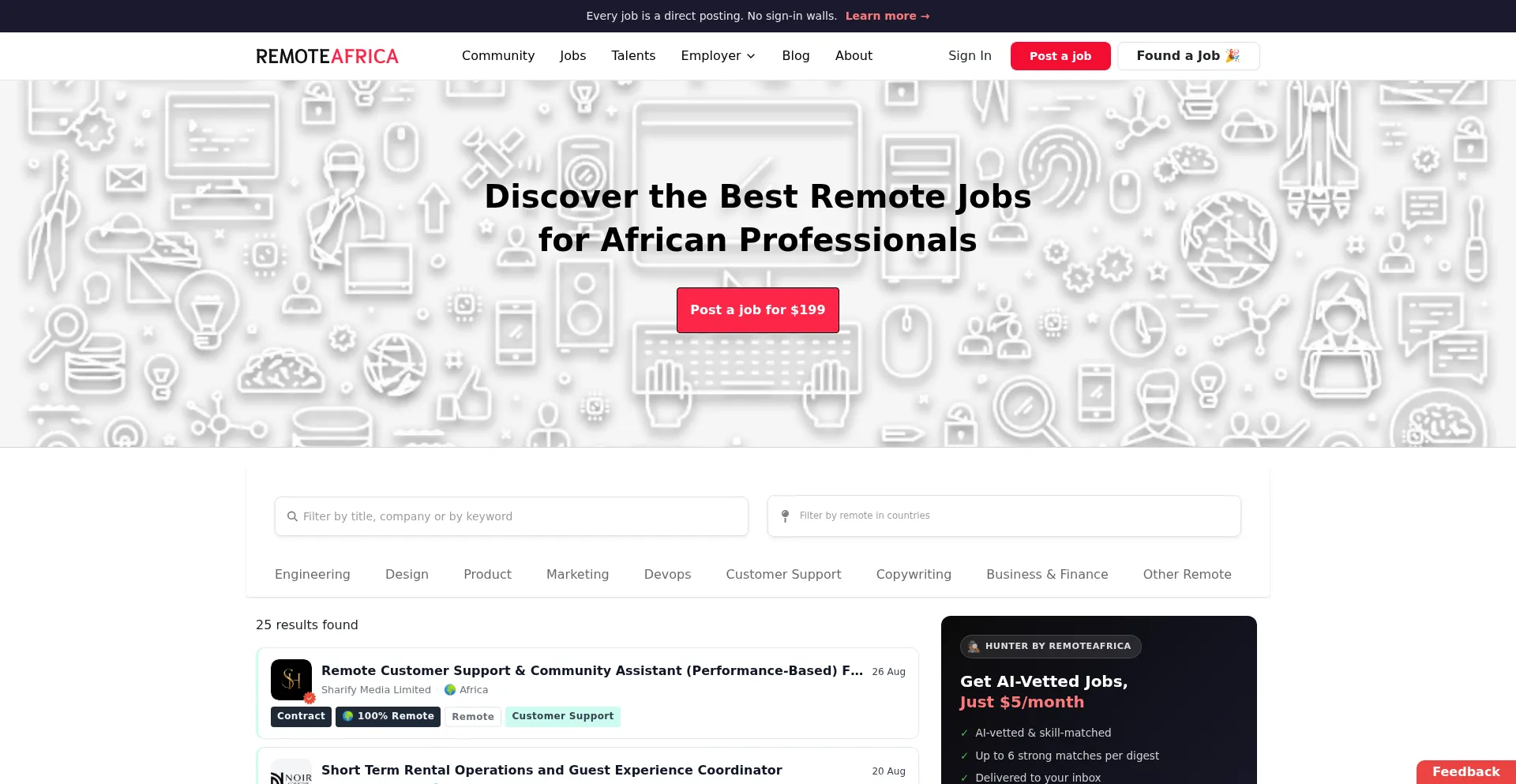 Remoteafrica.io