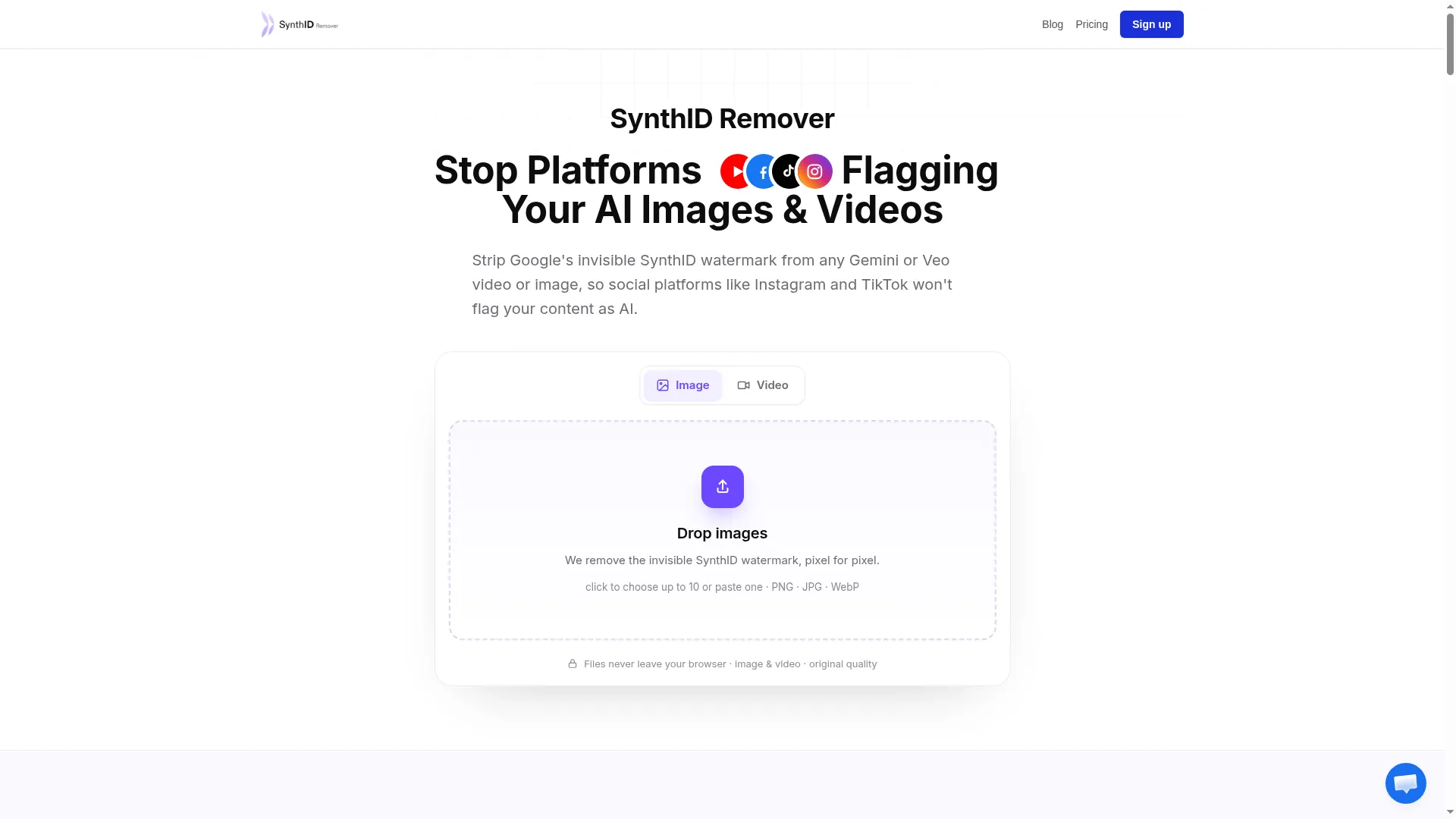 Removesynthid.io