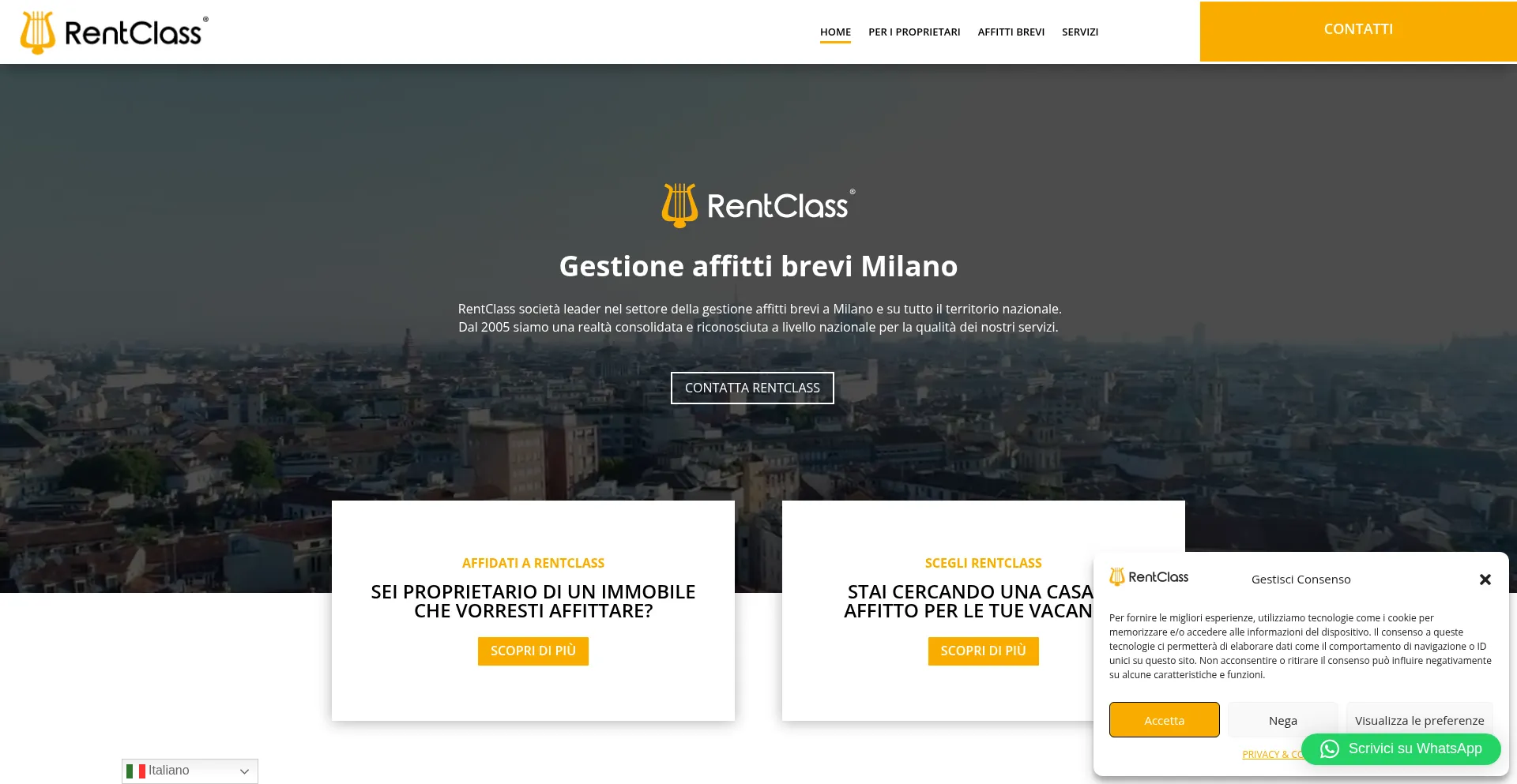 Rentclass.com Screenshot