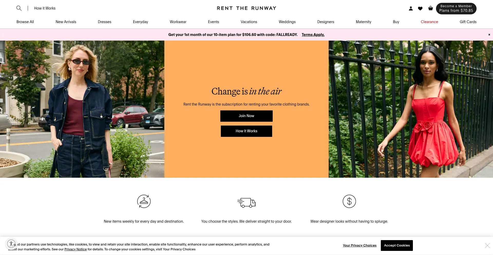 ¿És Seguro y Confiable Renttherunway.com?