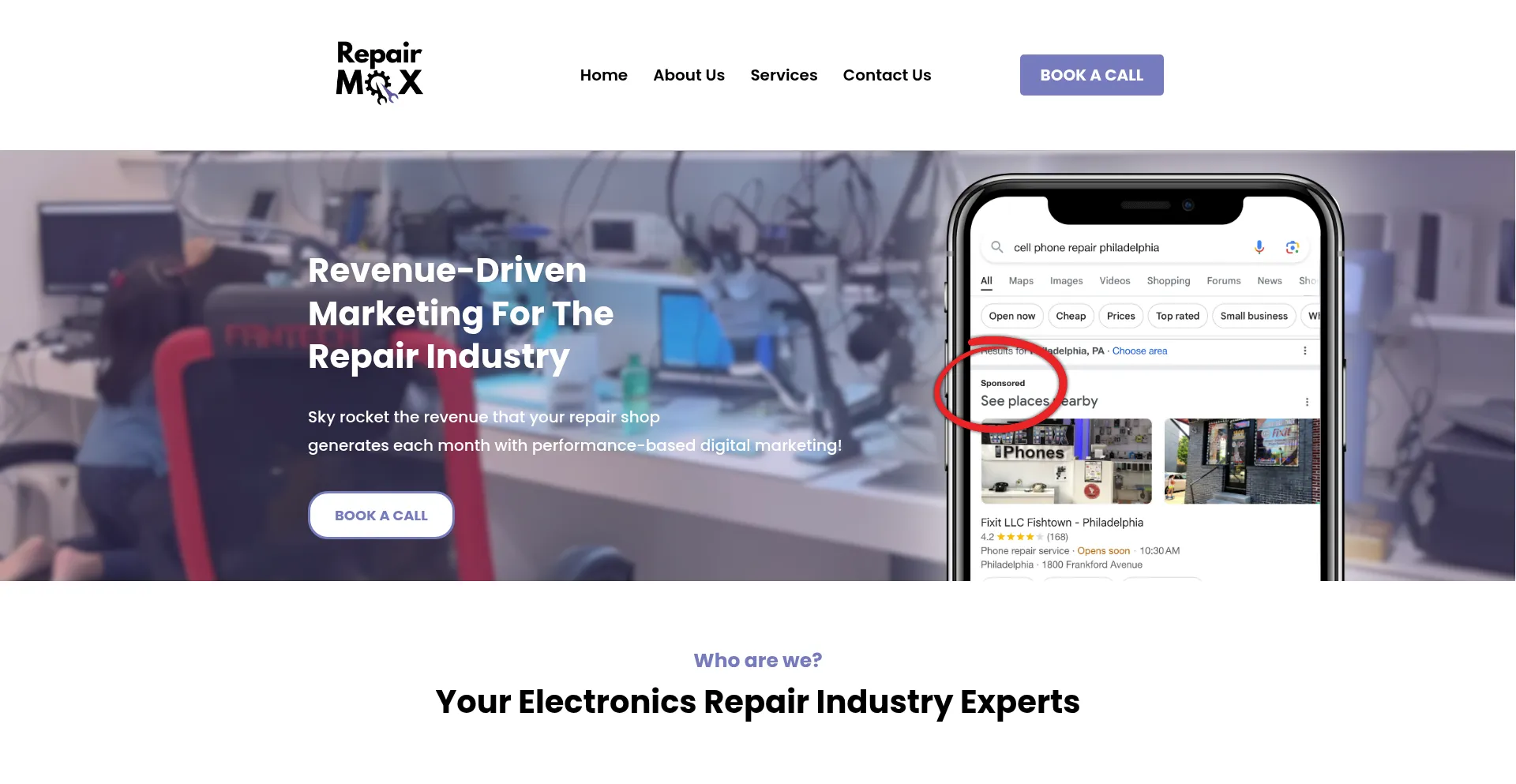 ¿És Seguro y Confiable Repairmaxmarketing.com?