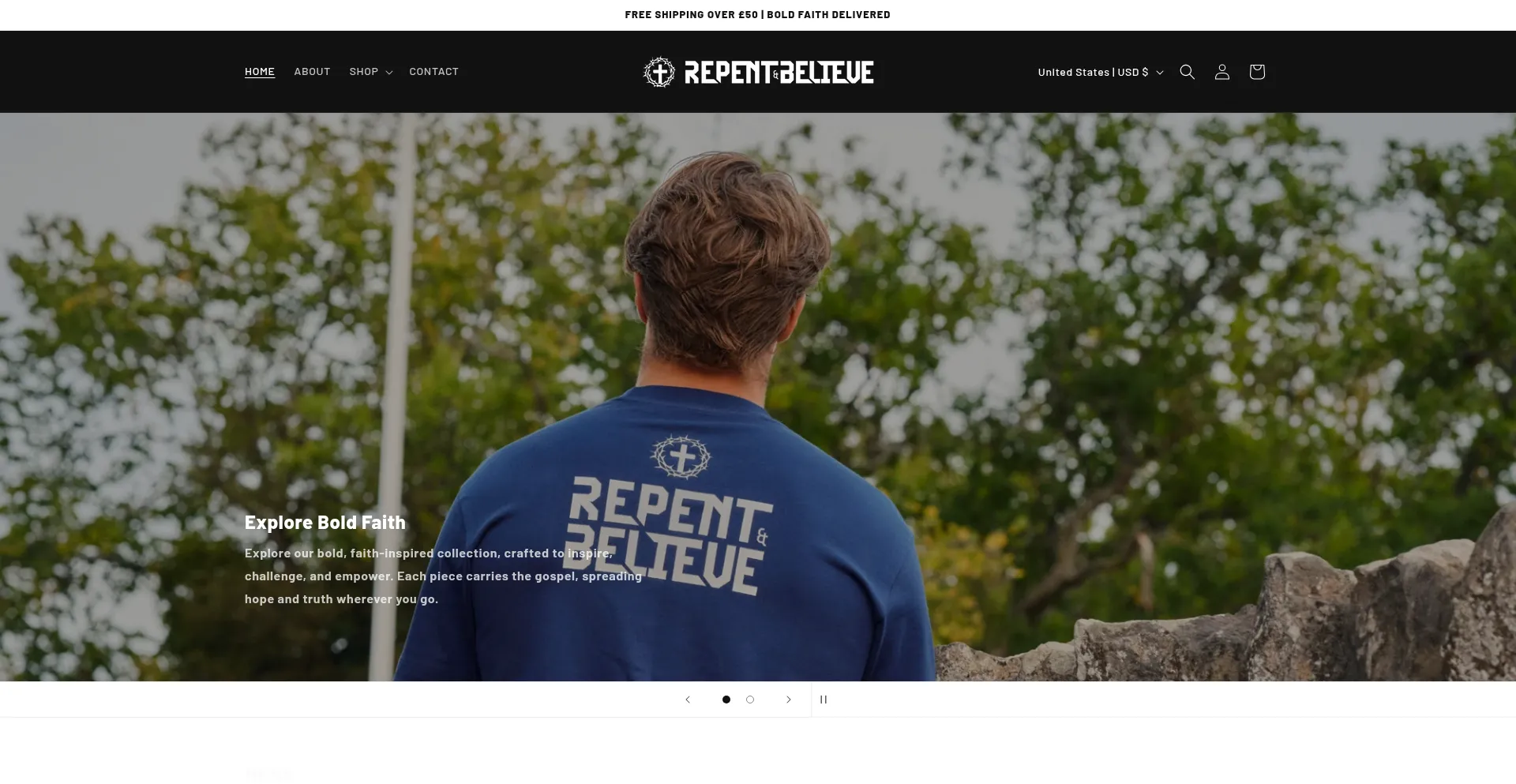 ¿És Seguro y Confiable Repentandbelieve.co.uk?