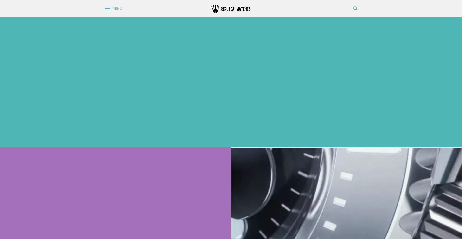 Website screenshot of Replicahulk.com