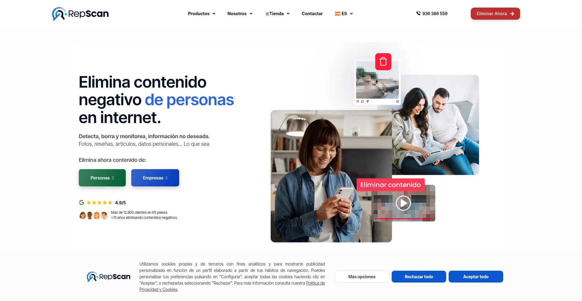 ¿És Seguro y Confiable Repscan.com?