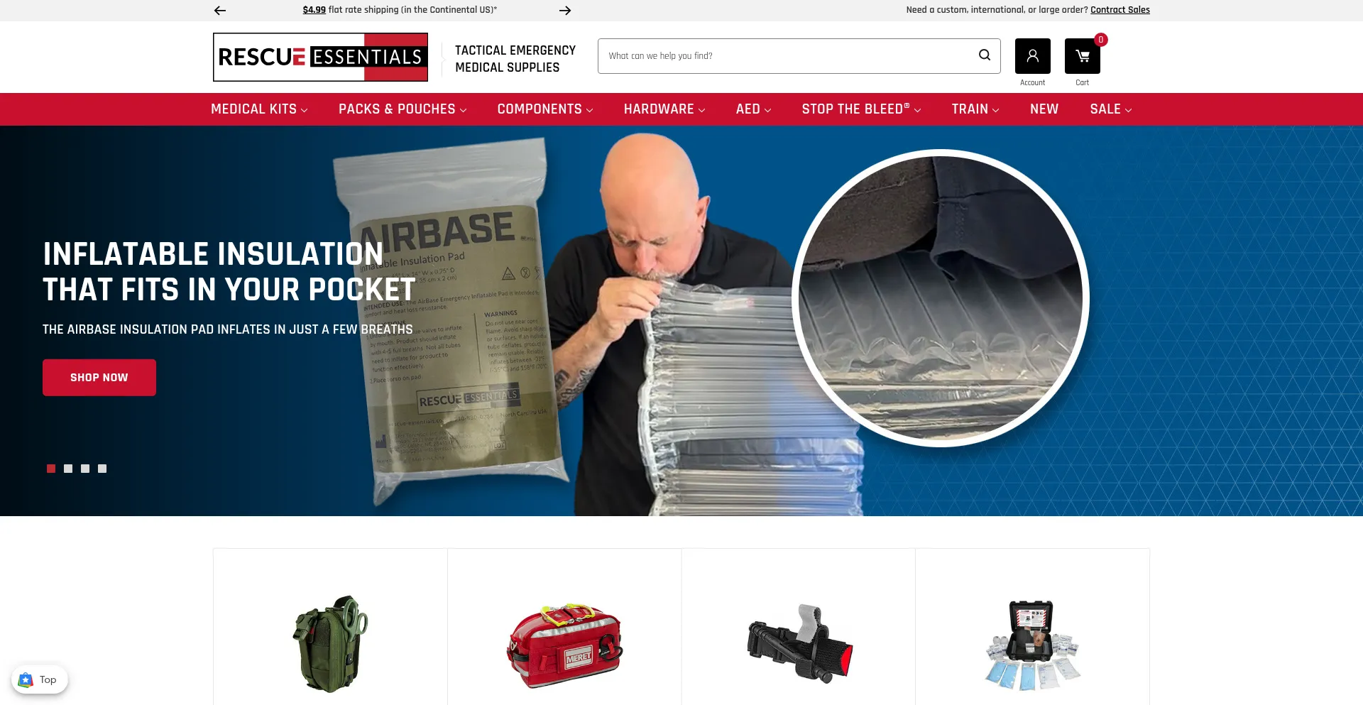 ¿És Seguro y Confiable Rescue-essentials.com?