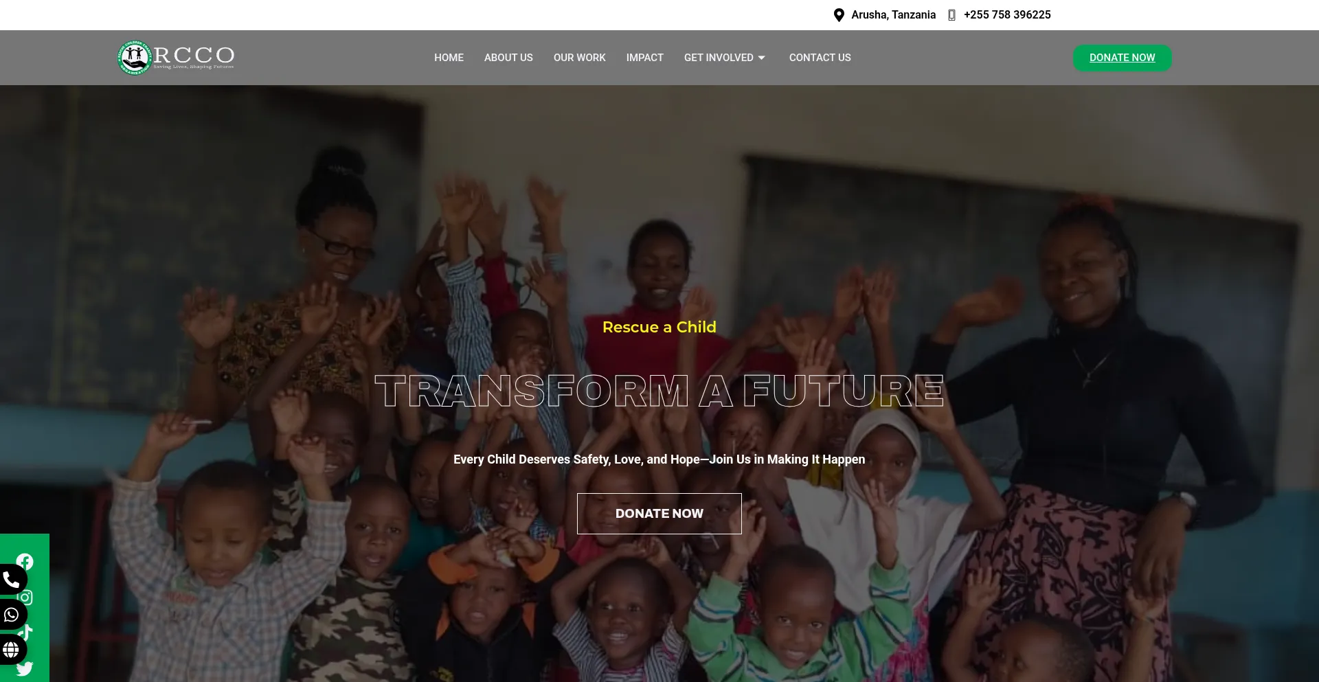 Rescuechildrentz.org