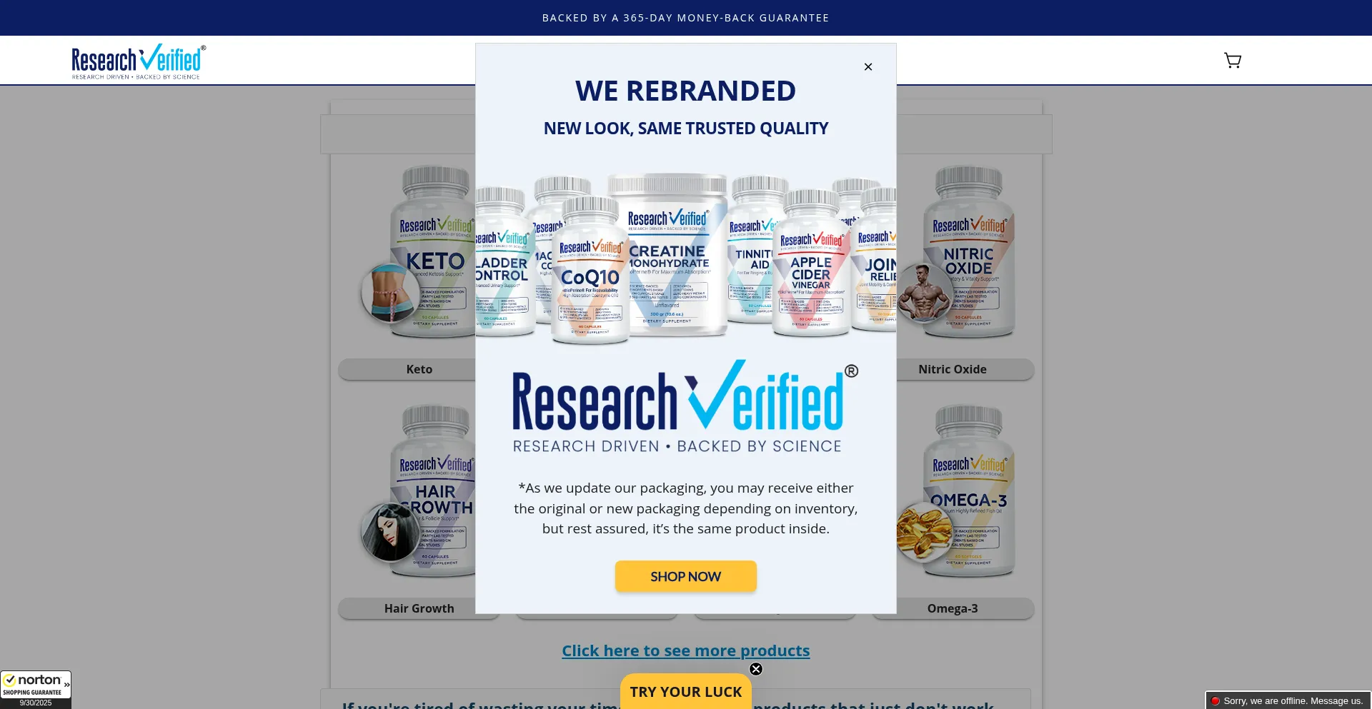 Researchverified.com Screenshot