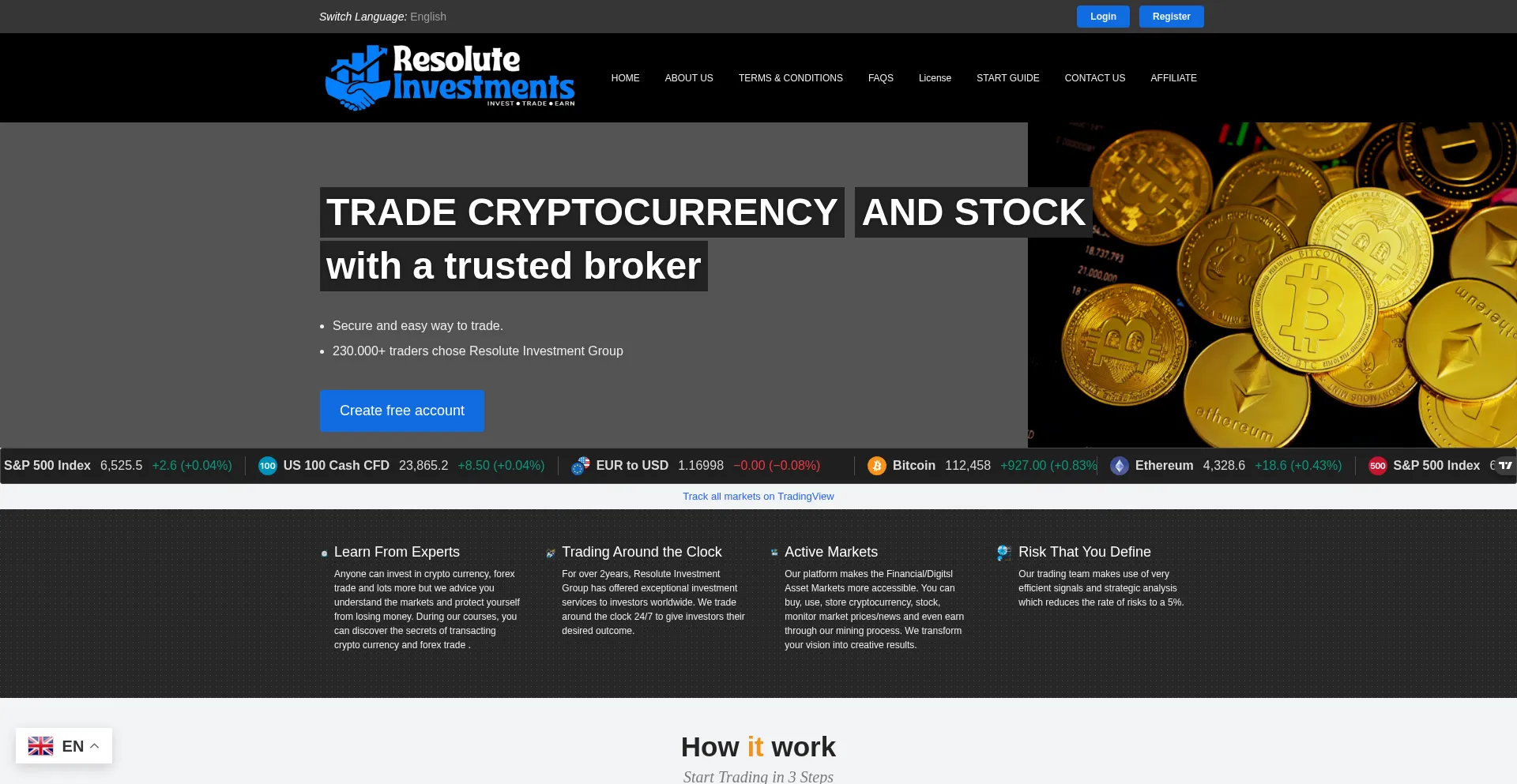 ¿És Seguro y Confiable Resoluteingp.com?