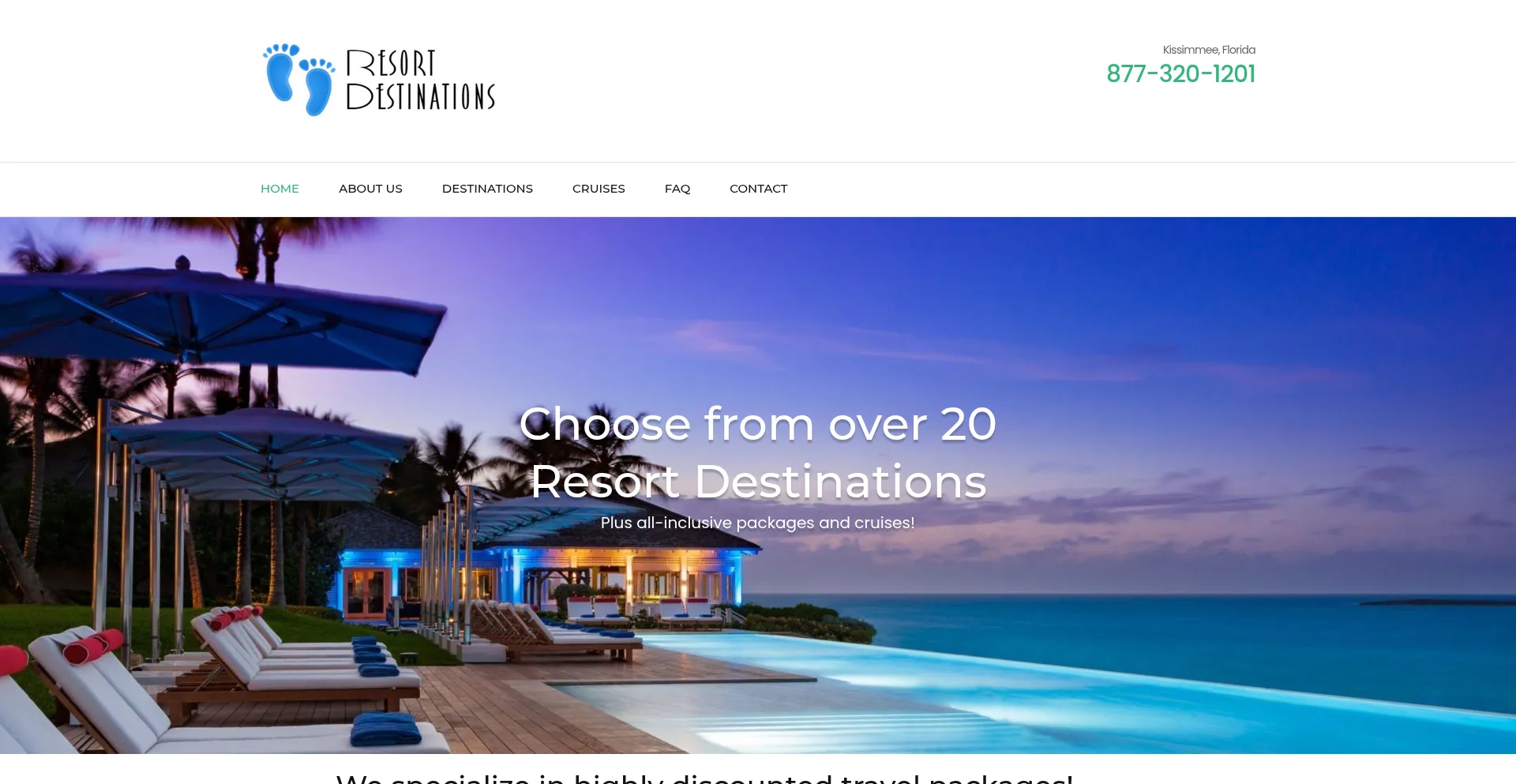 ¿És Seguro y Confiable Resort-destinations.com?