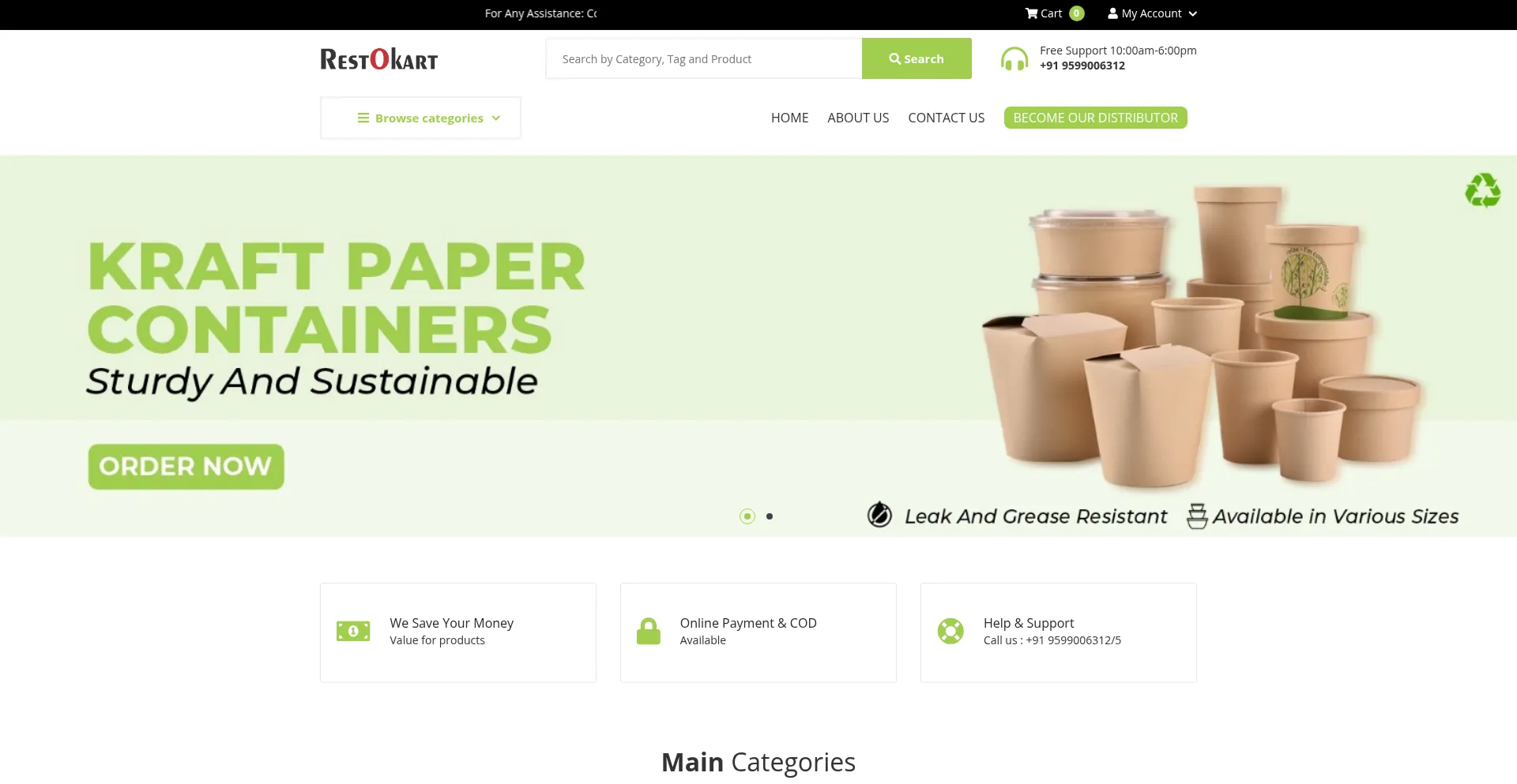 Restokart.com Screenshot