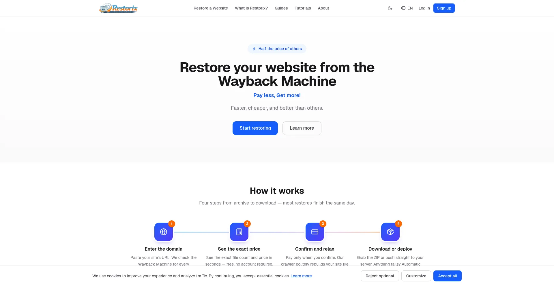 Restorix.io
