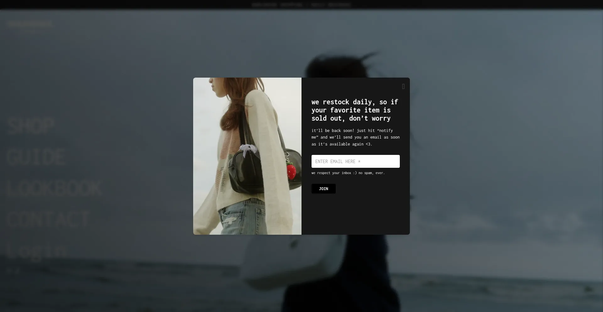 Website screenshot of Resurg3nce.com