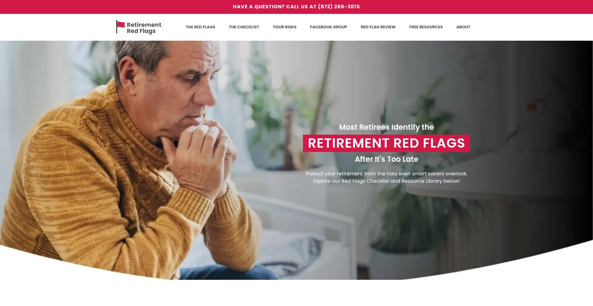 ¿És Seguro y Confiable Retirementredflags.com?