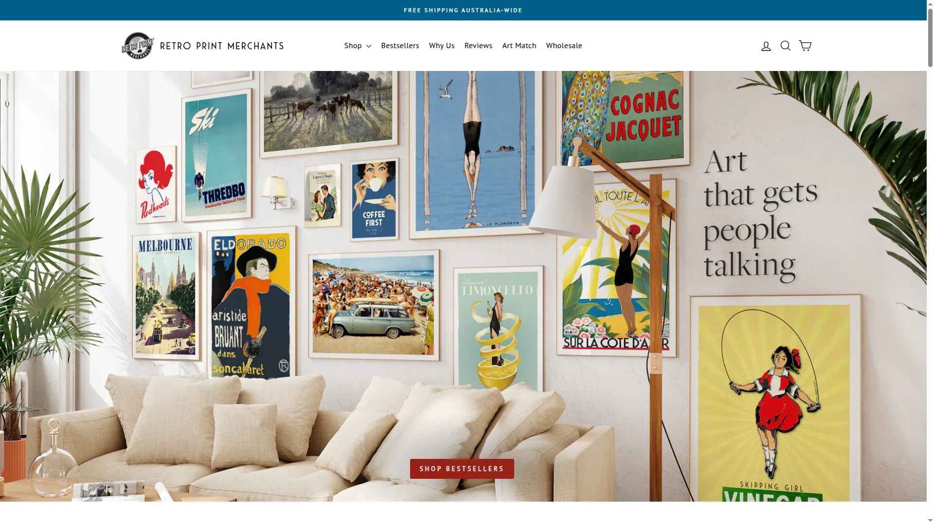 Retroprintmerchants.com.au