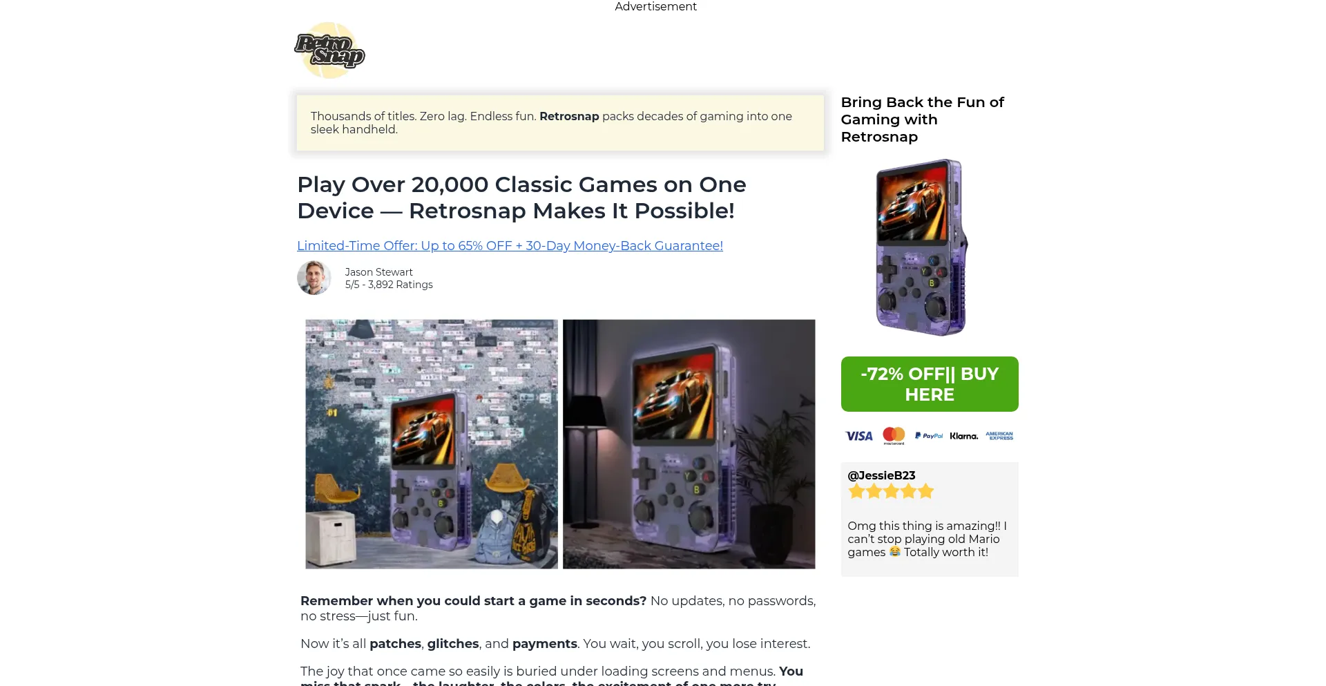 Retrosnapconsole.com