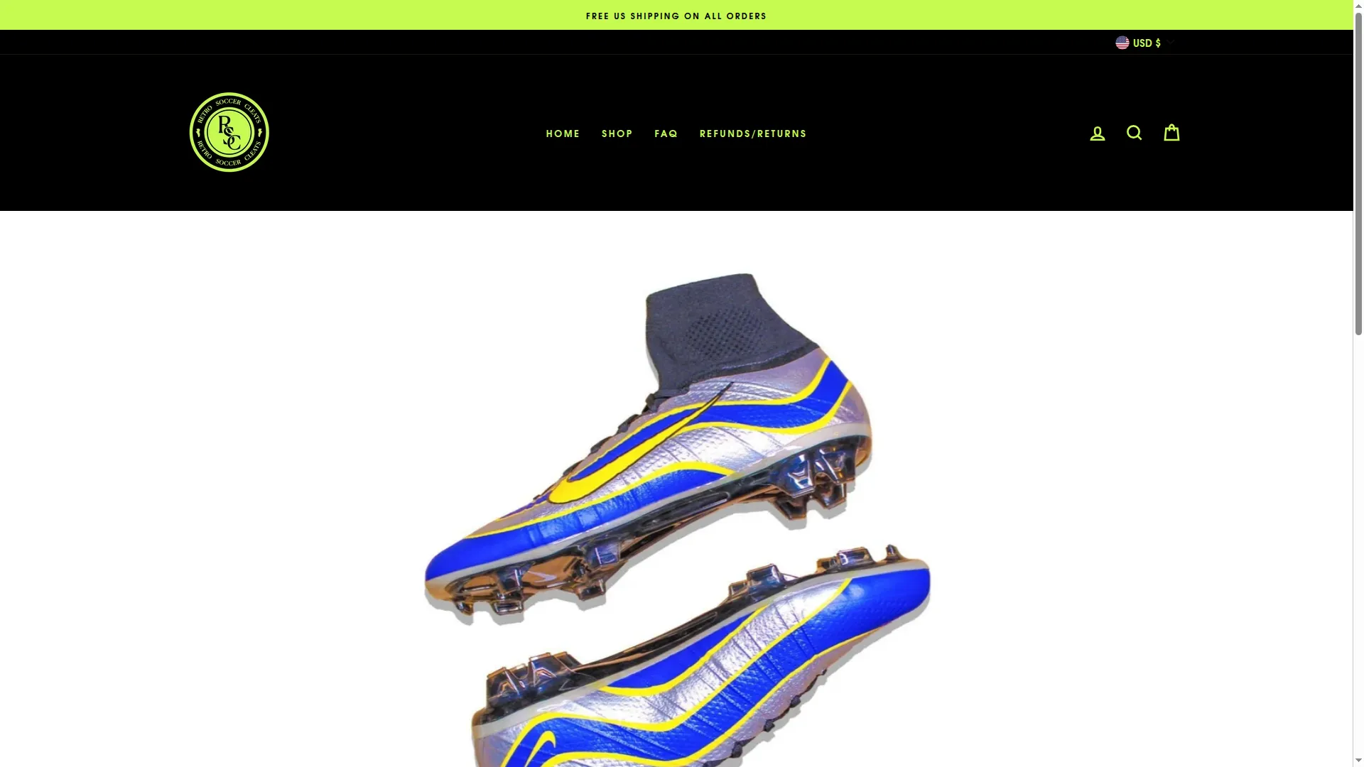Retrosoccercleats.com