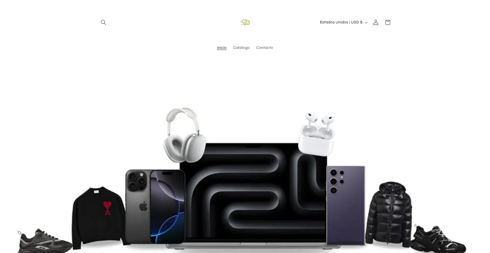 Website screenshot of Reventaxxxu.myshopify.com