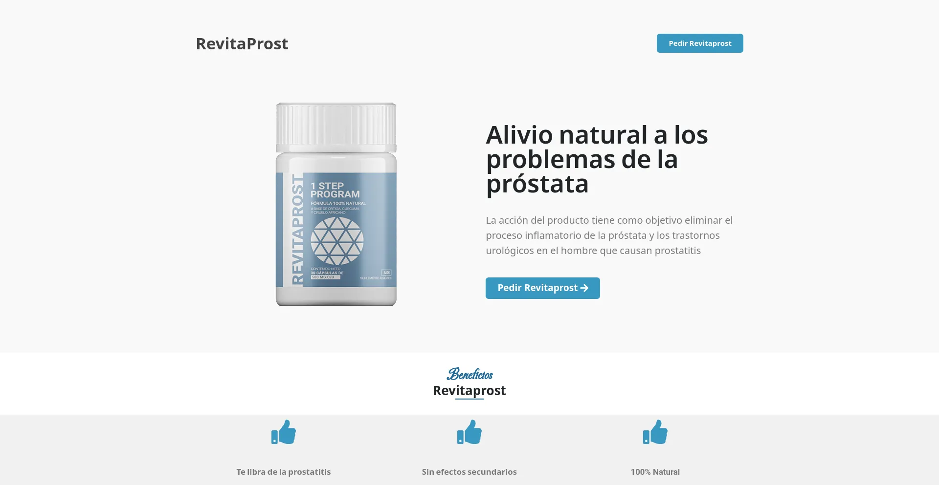 Website screenshot of Revitaprost.great-offers.wuaze.com