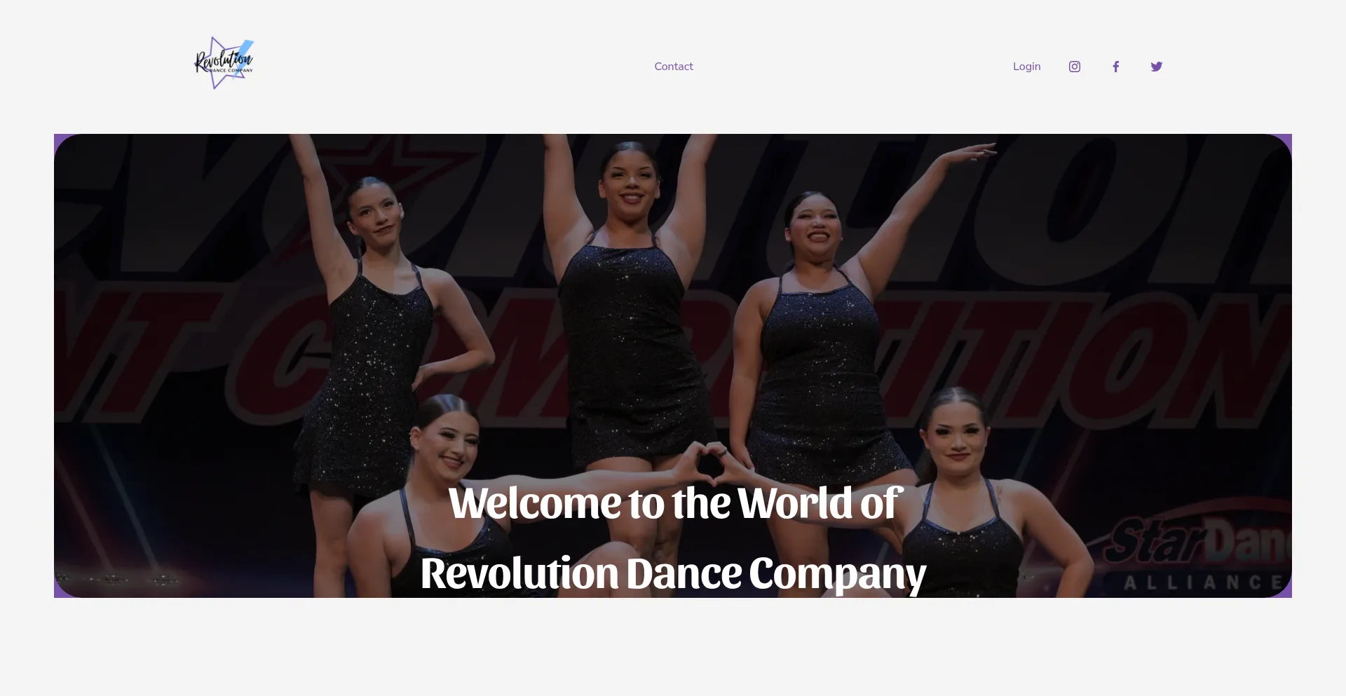Revolutiondance805.org Screenshot