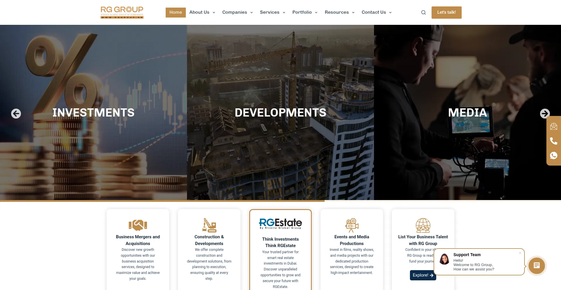 Rggroup.ae Screenshot