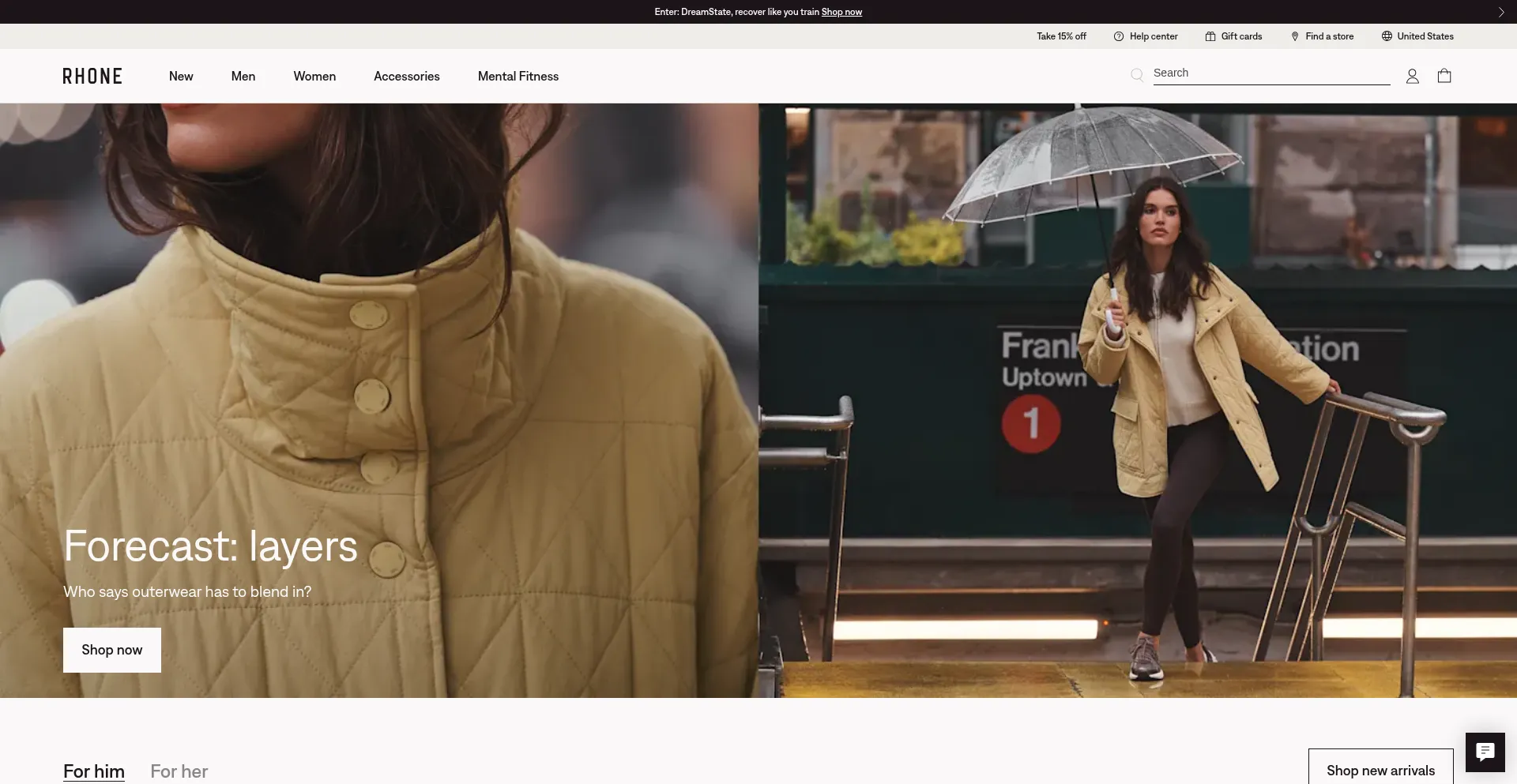 Rhone.com Screenshot