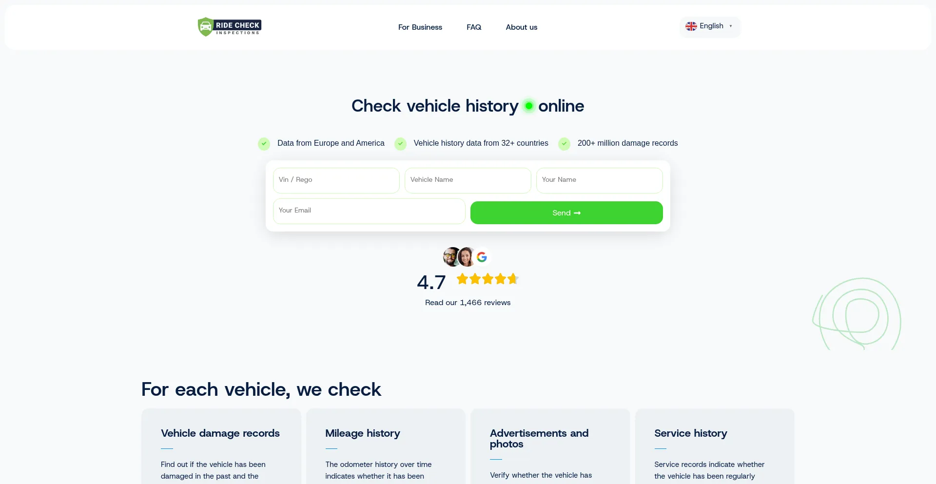 Ridecheckinspections.com Screenshot