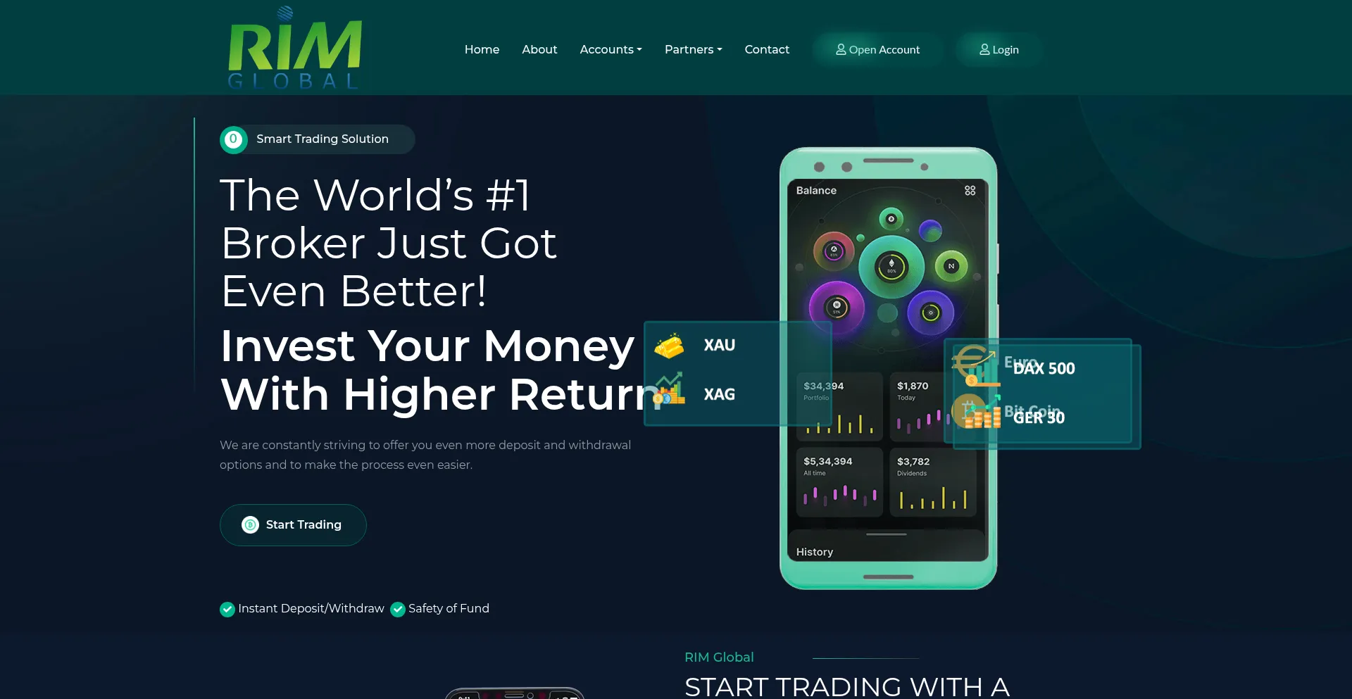 ¿És Seguro y Confiable Rimglobal.trade?