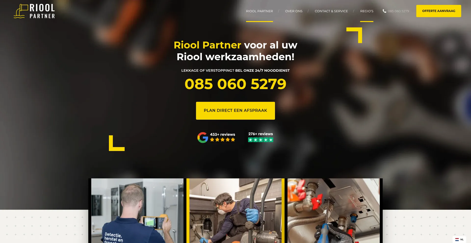 ¿És Seguro y Confiable Rioolpartner.nl?