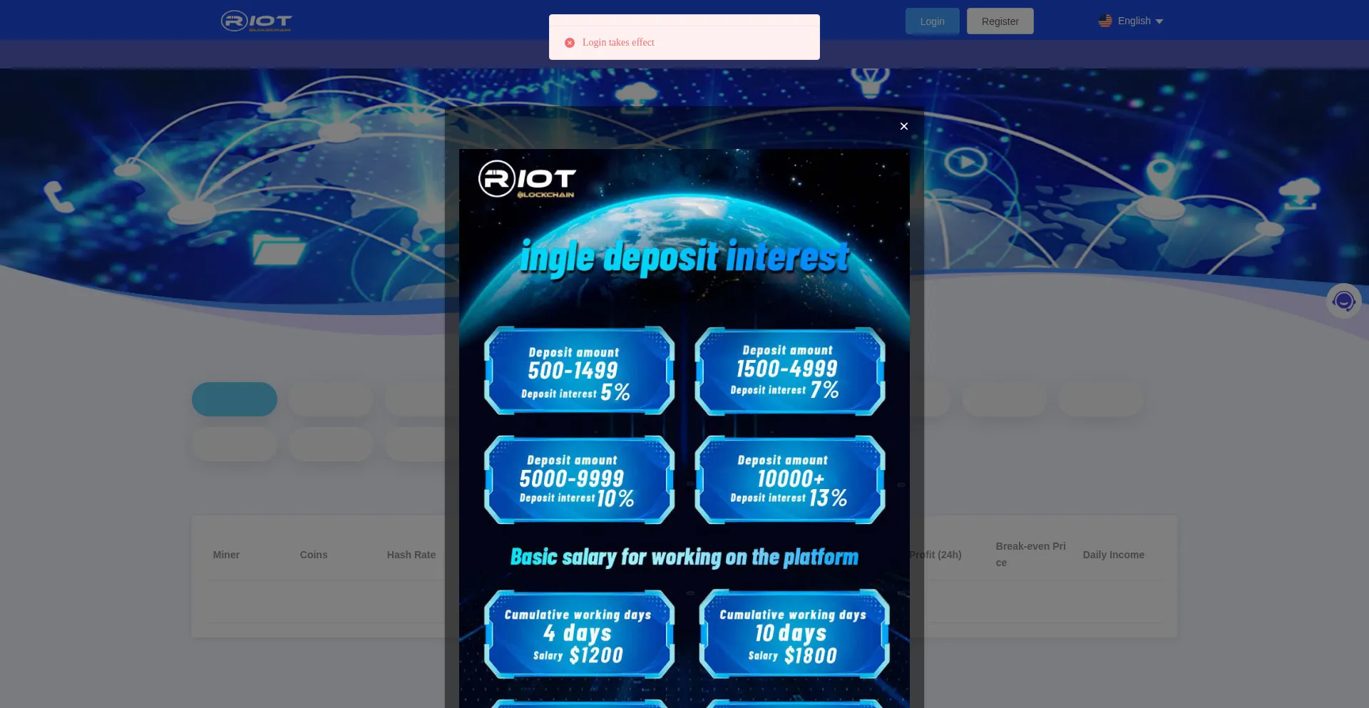 ¿És Seguro y Confiable Riot-online-blockchain.com?