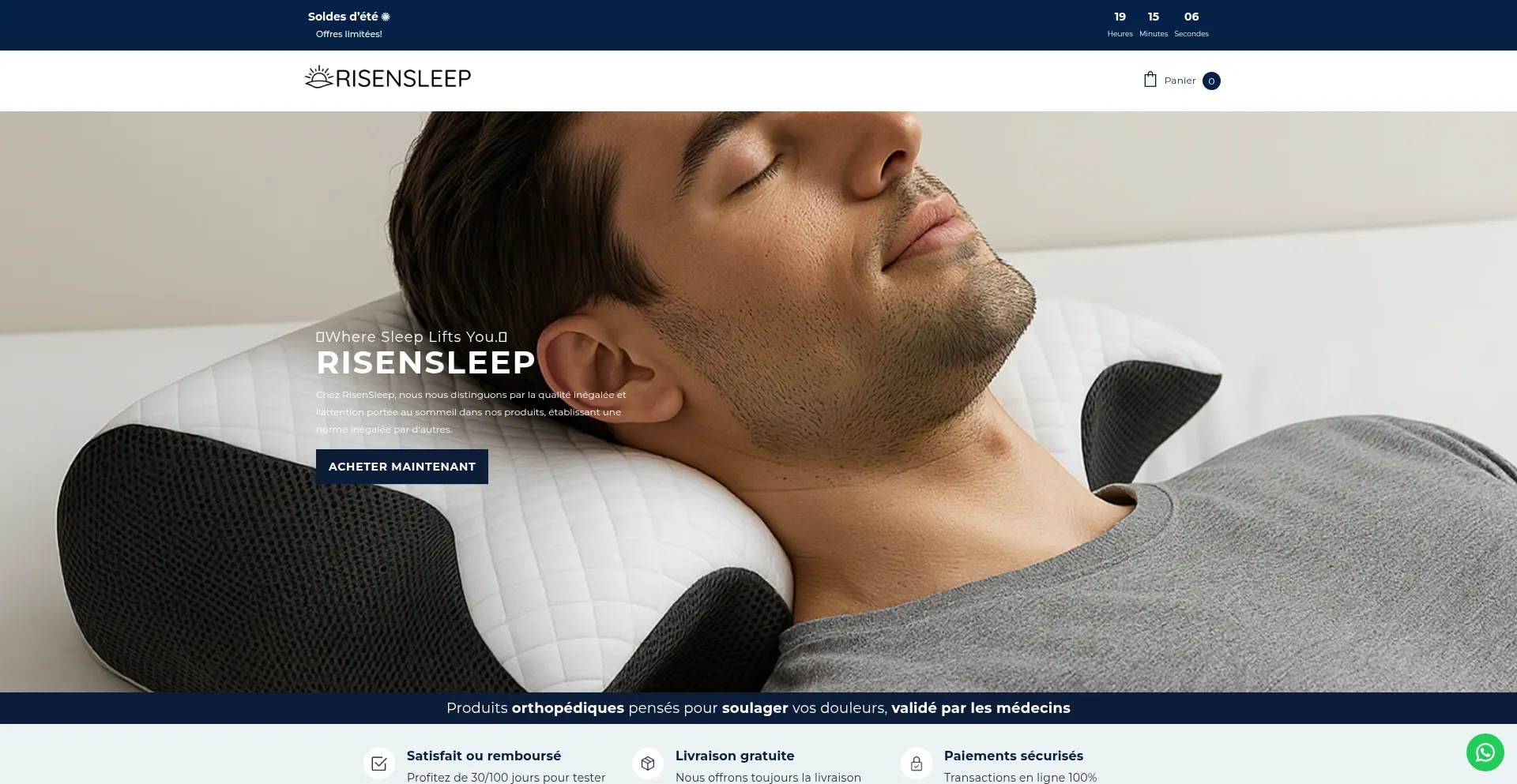 ¿És Seguro y Confiable Risensleep.com?