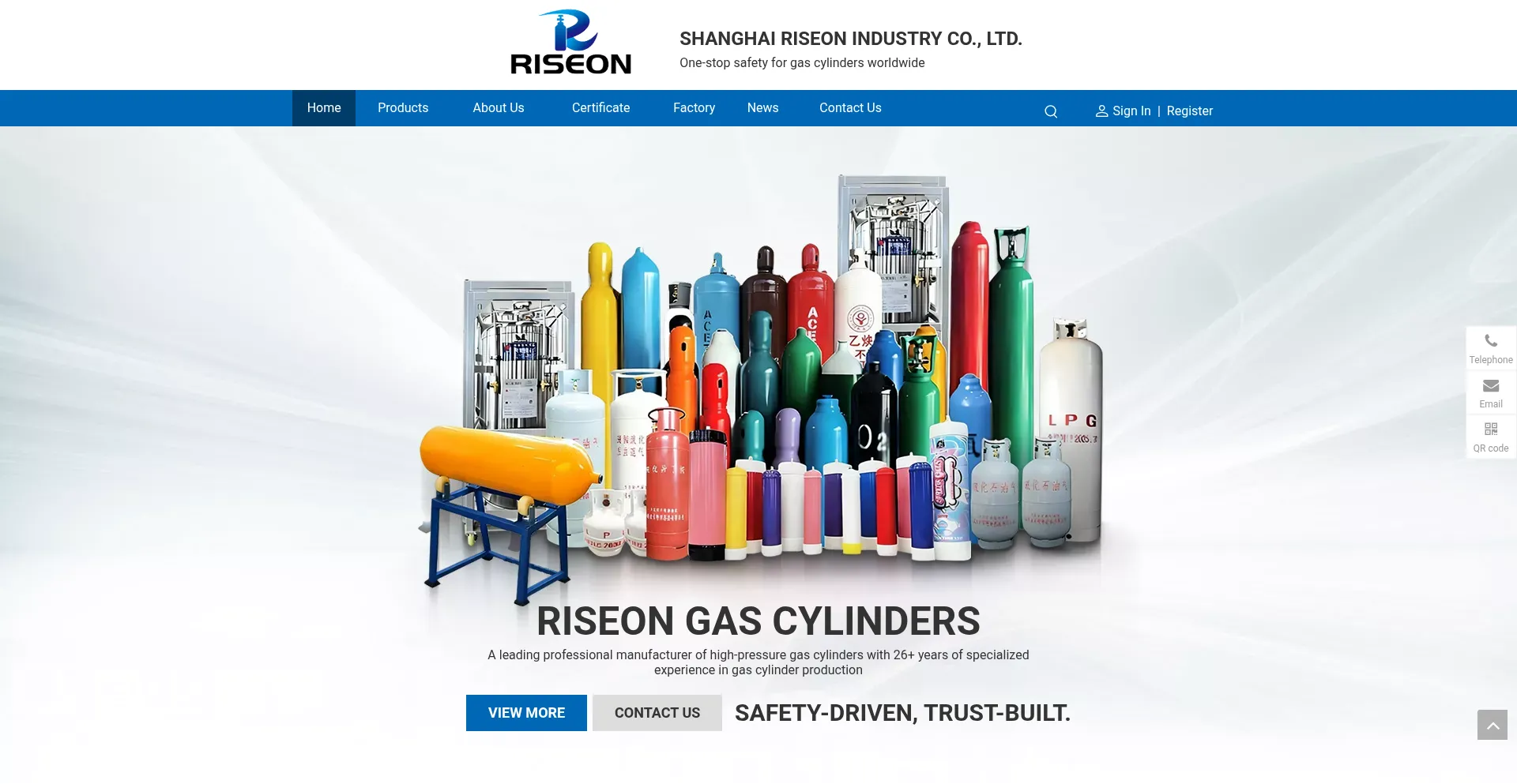 Riseon-yacylinder.com