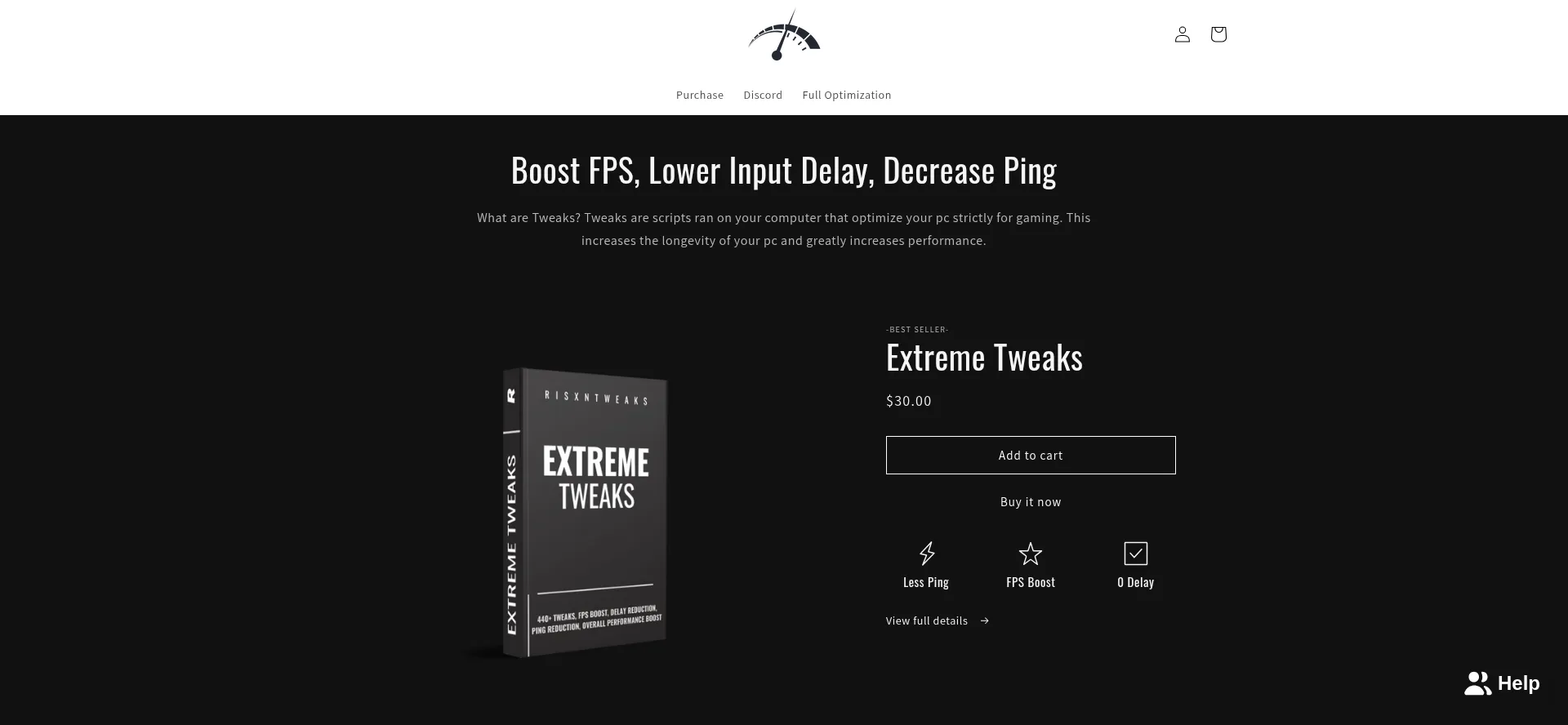 Website screenshot of Risxntweaks.com