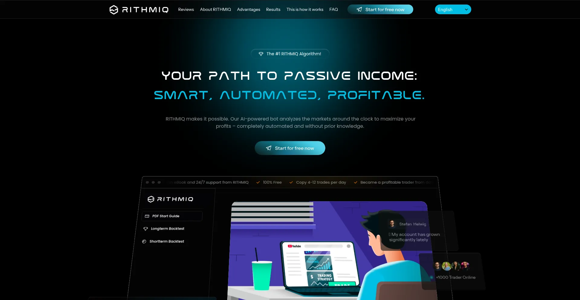 ¿És Seguro y Confiable Rithmiq.io?