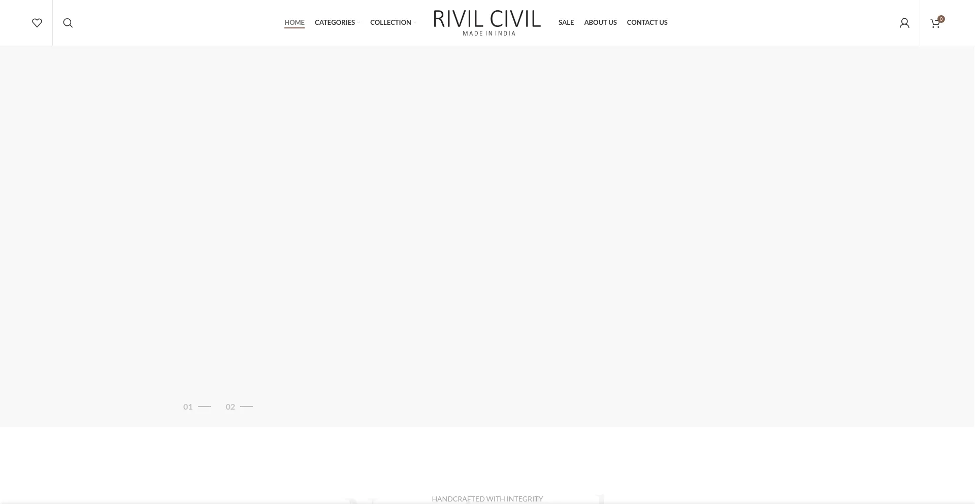 Website screenshot of Rivilcivil.com
