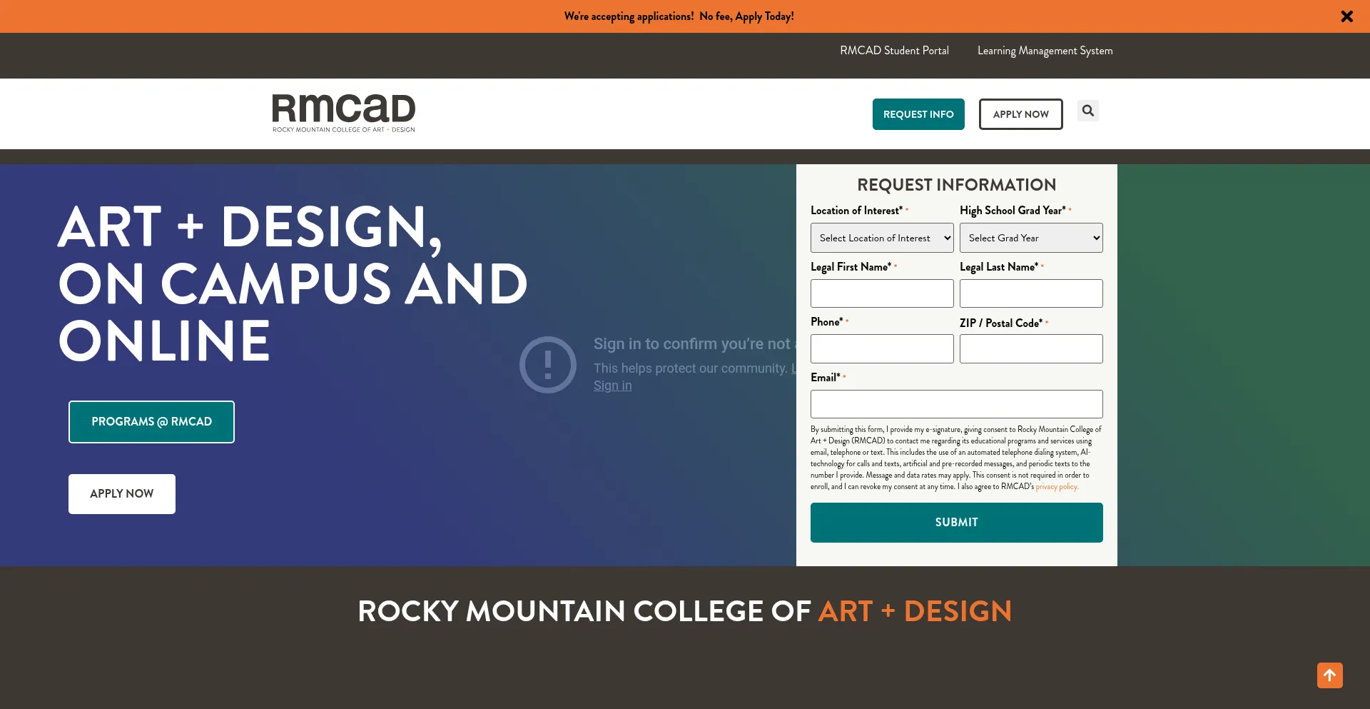 Rmcad.edu