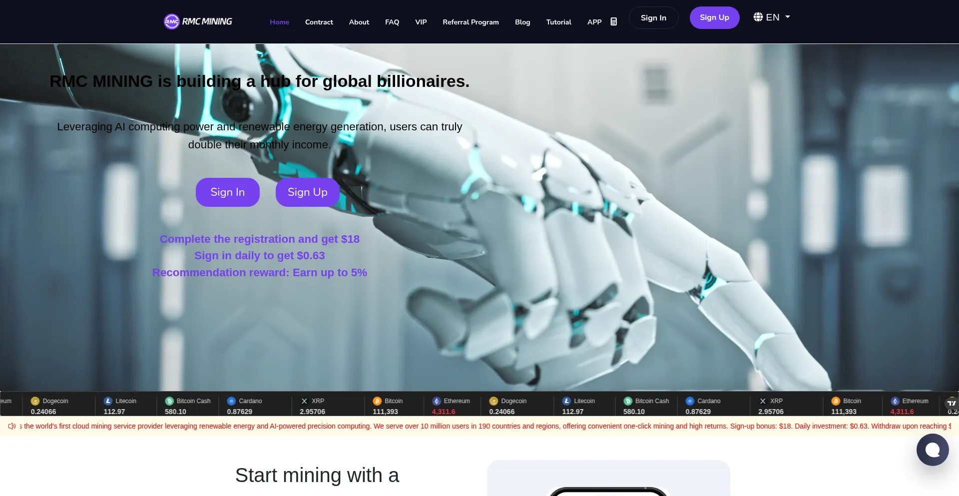 ¿És Seguro y Confiable Rmcmining.com?