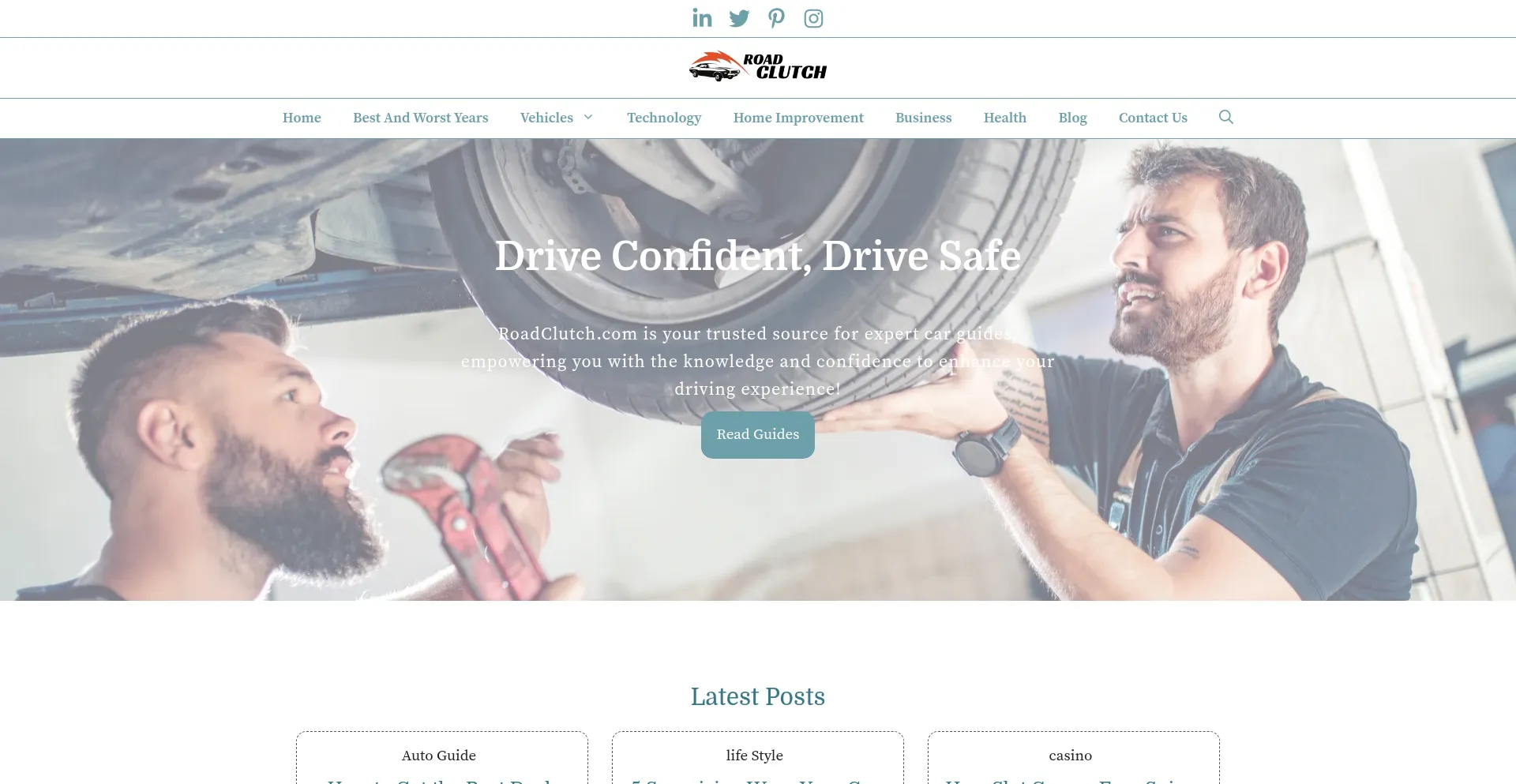 Roadclutch.com Screenshot