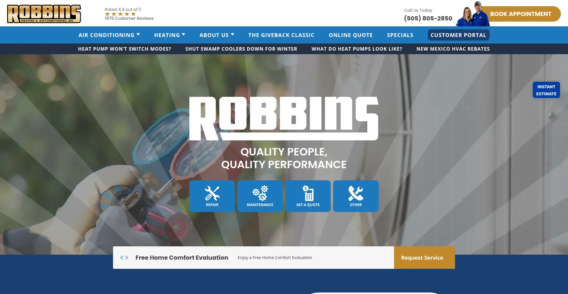 Robbinshvaconline.com