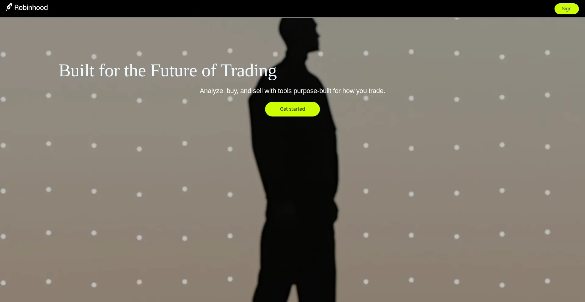 Website screenshot of Robinotc.net