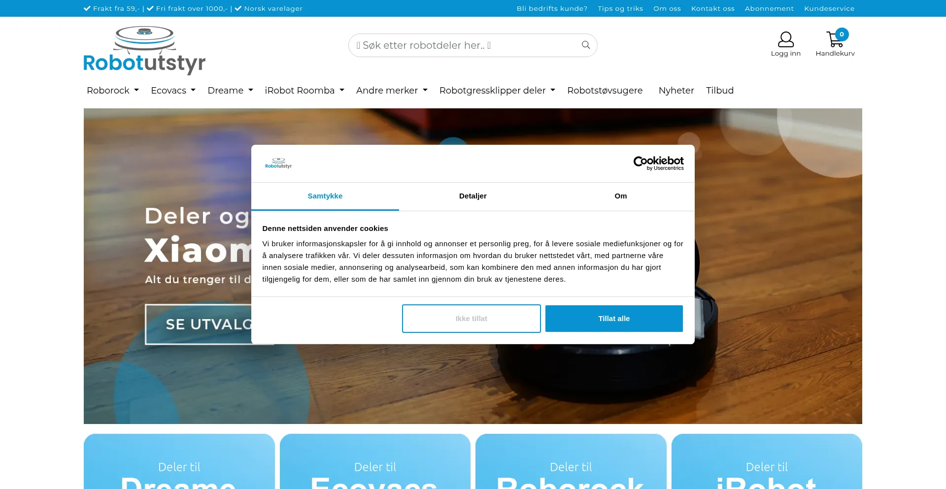 ¿És Seguro y Confiable Robotutstyr.no?