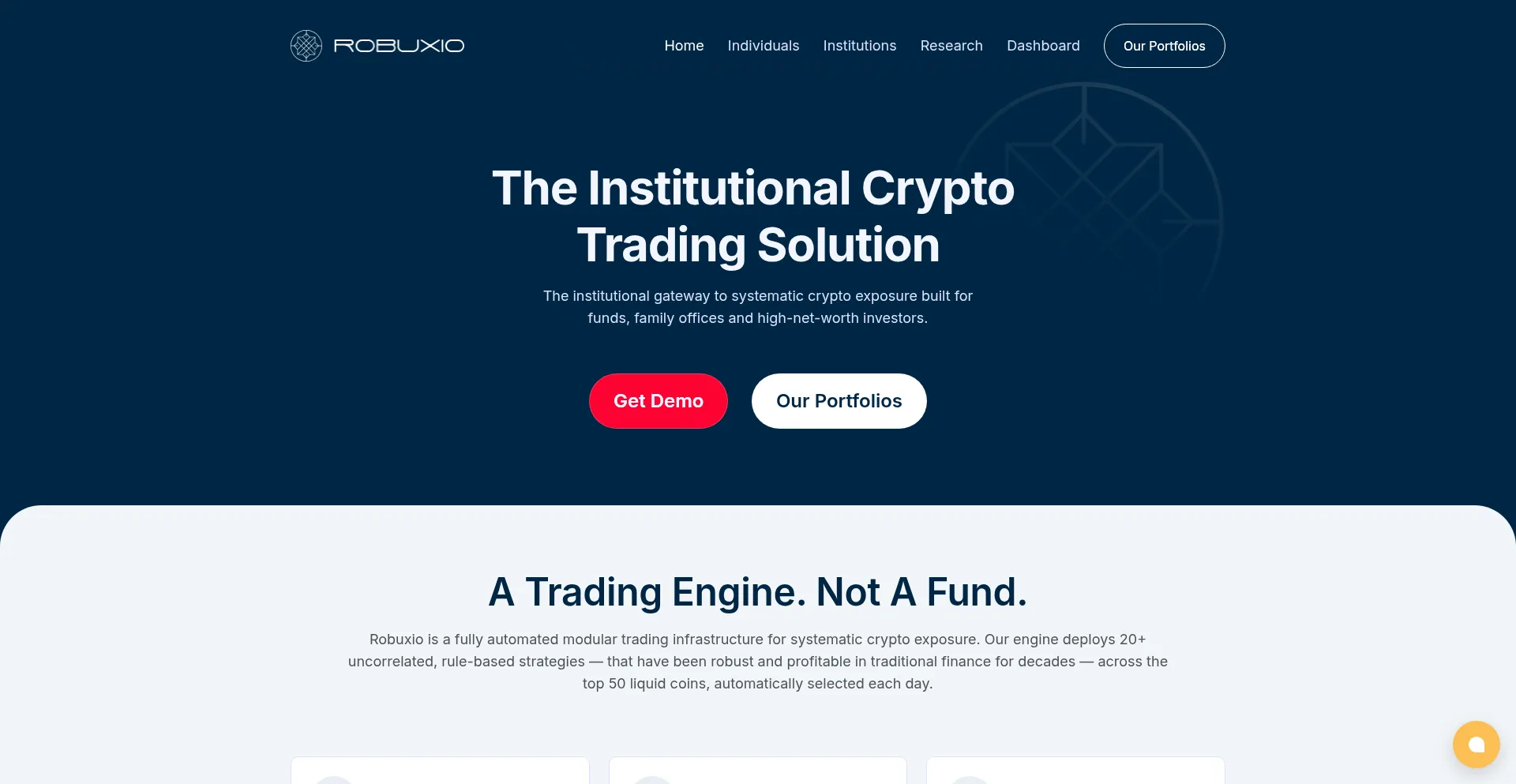 Website screenshot of Robuxio.com