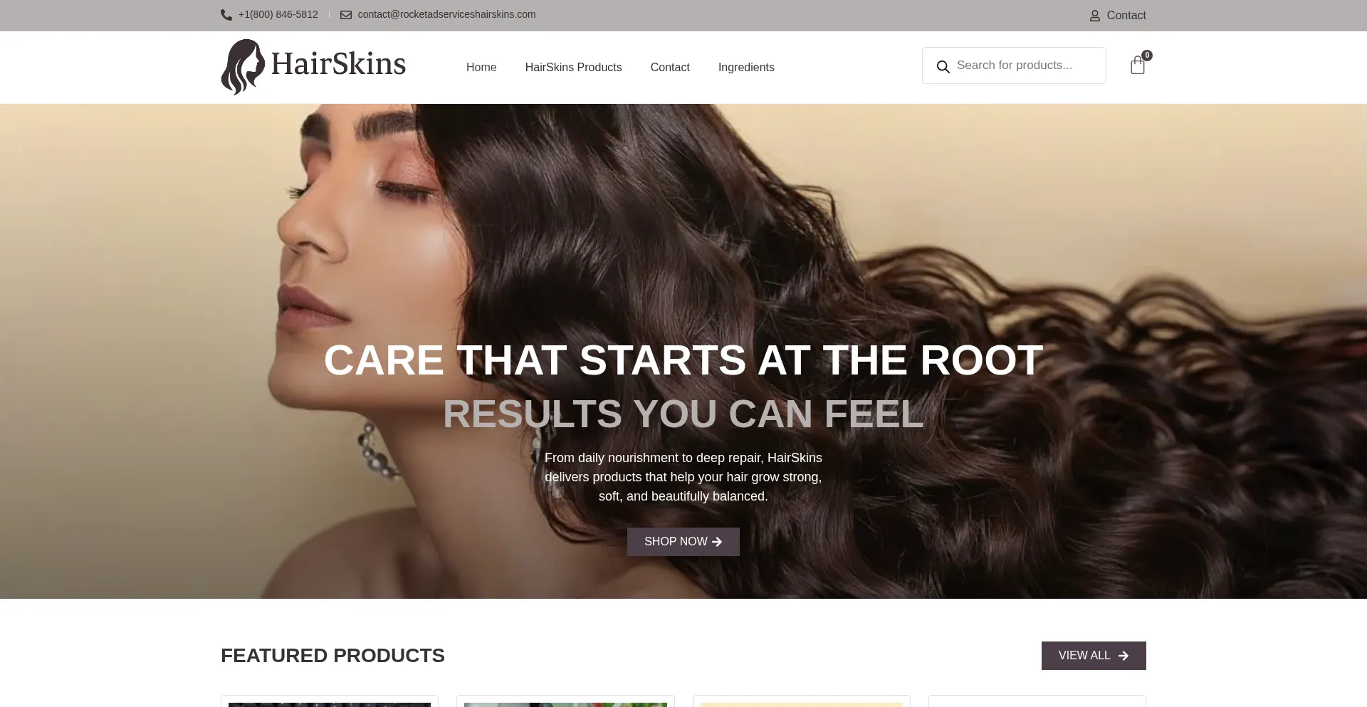Rocketadserviceshairskins.com