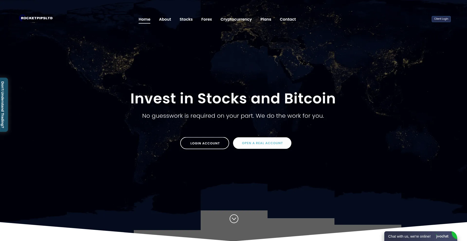 Website screenshot of Rocketpipsltd.org